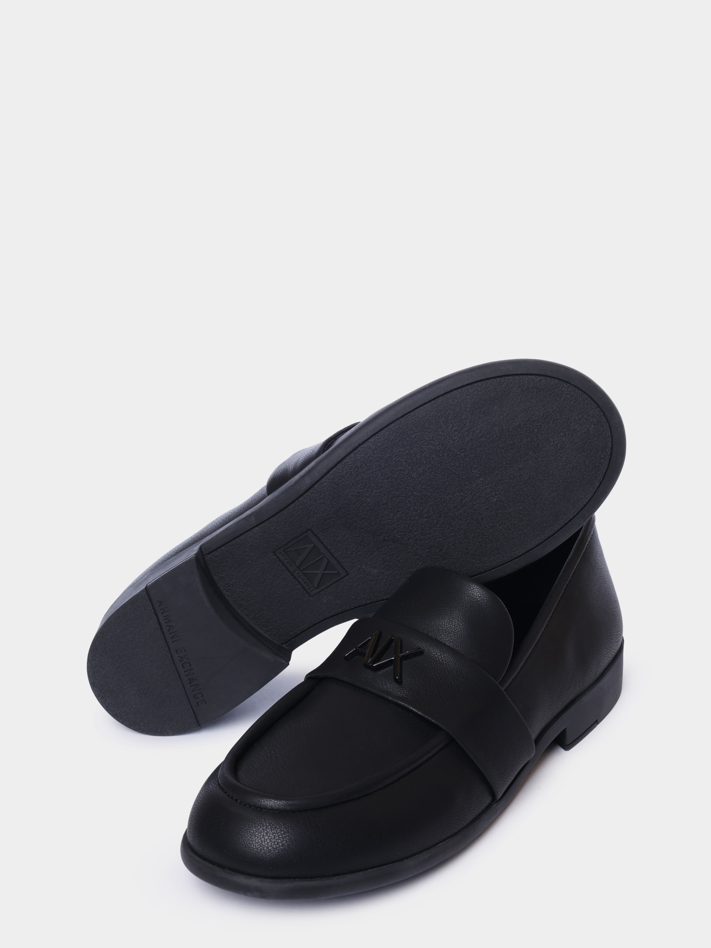 Лоферы Armani Exchange XW001635 AF13876 UC001 черные женские — купить в интернет-магазине Verdistore