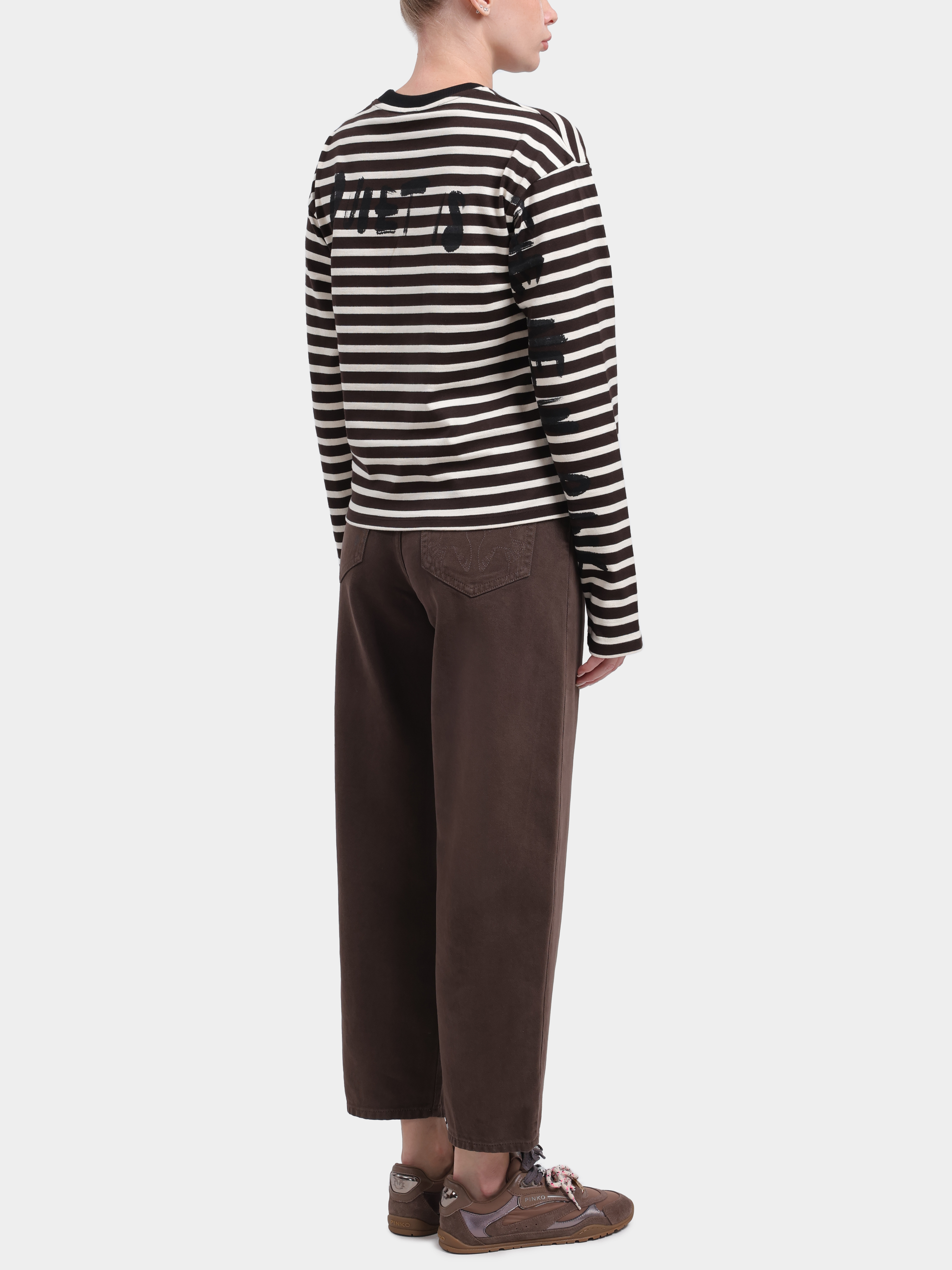 Джинсы Pinko 103857 A3KU L72 коричневые женские — купить в интернет-магазине Verdistore