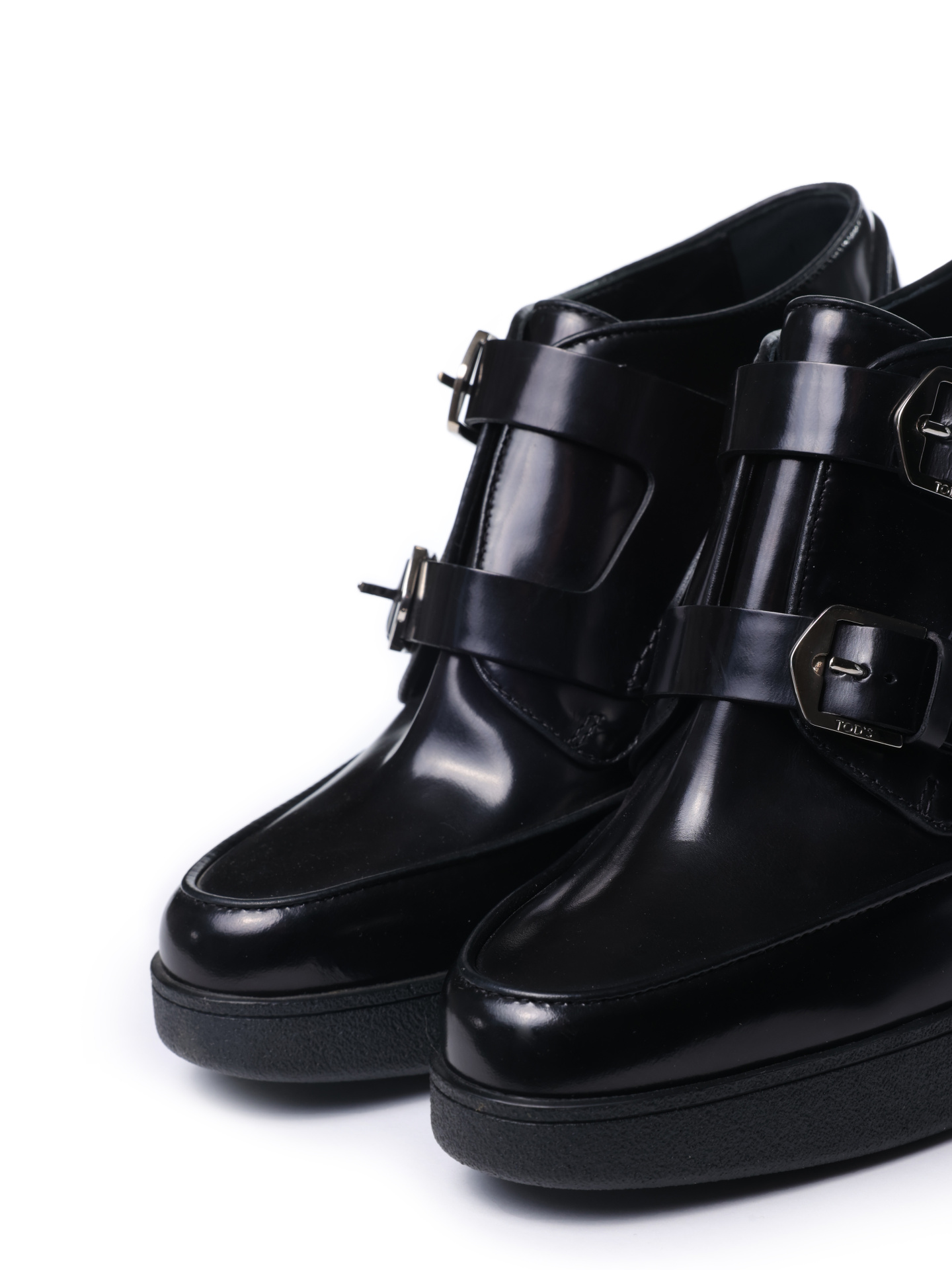 Ботильоны XXW41A0U290ESHB999 черные на высоком каблуке — купить в интернет-магазине Verdistore