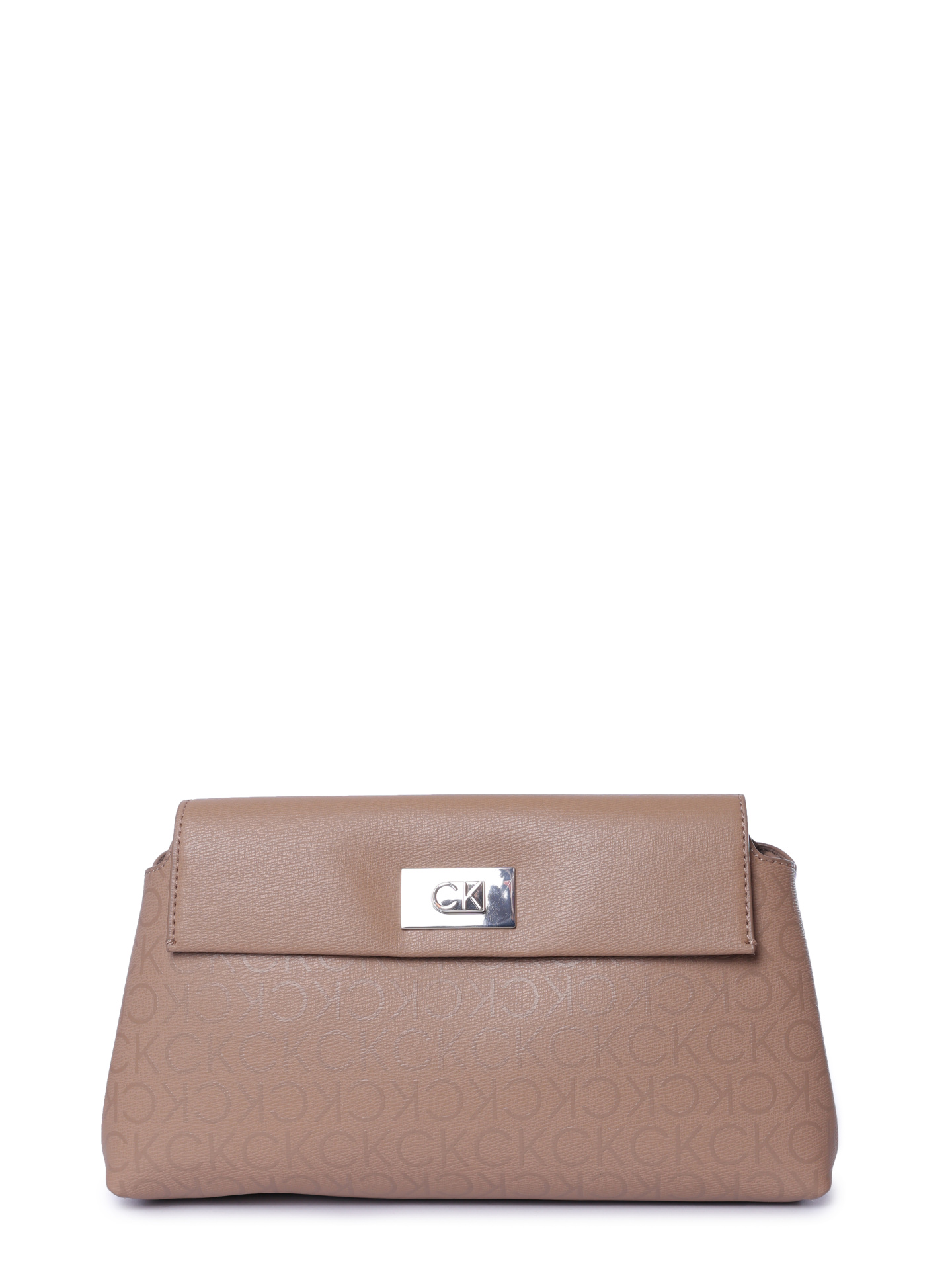 Сумка Calvin Klein K60K612143 0HF бежевая женская — купить в интернет-магазине Verdistore