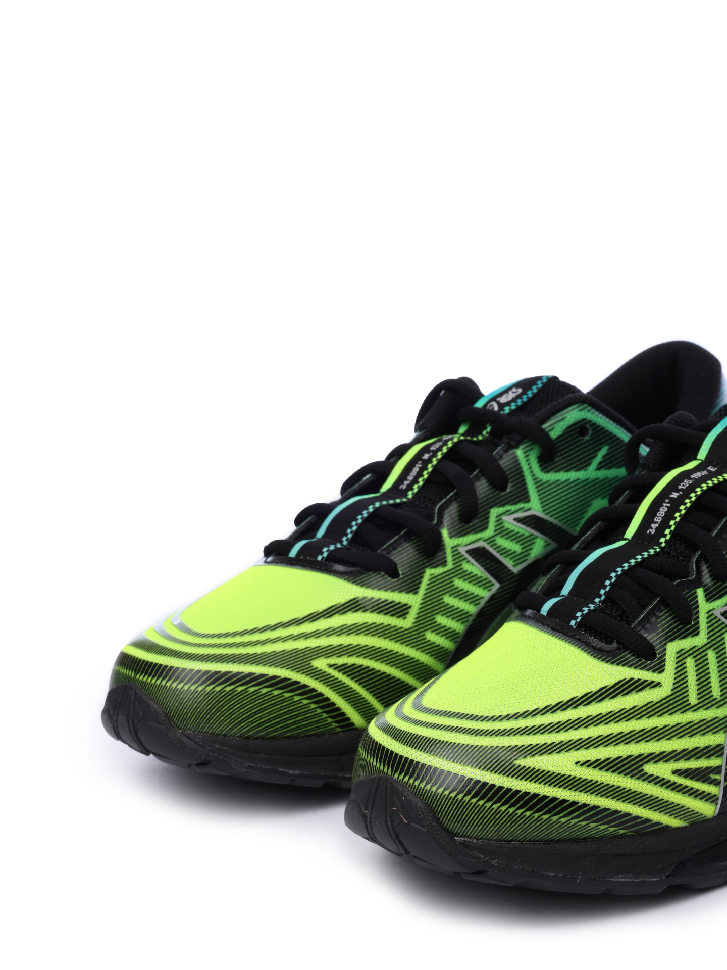 Кроссовки Asics 1201A915 004 зеленые мужские с градиентом — купить в интернет-магазине Verdistore