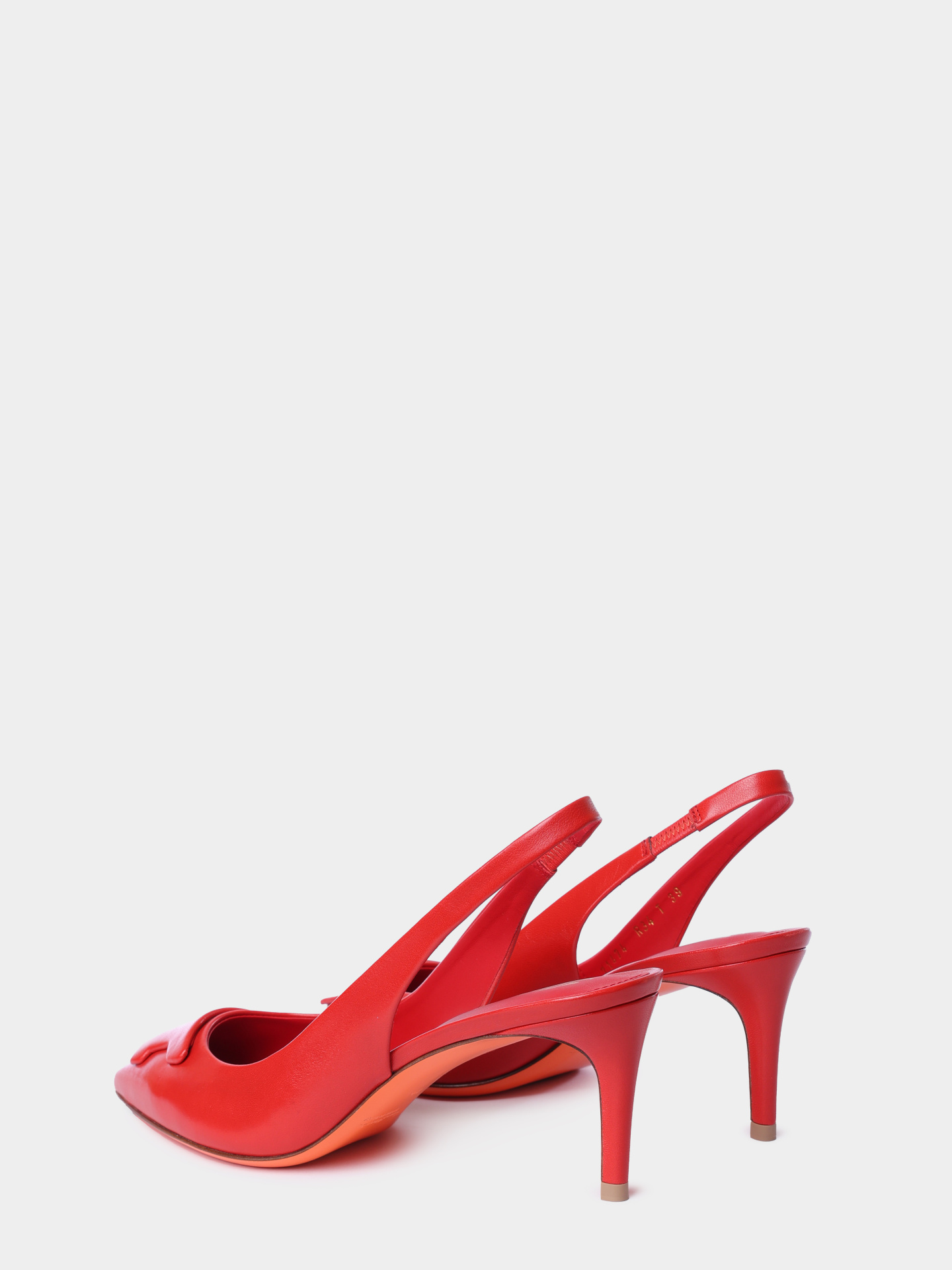 Туфли Santoni WDLG71474HA2TSZAR34 кожаные женские — купить в интернет-магазине Verdistore