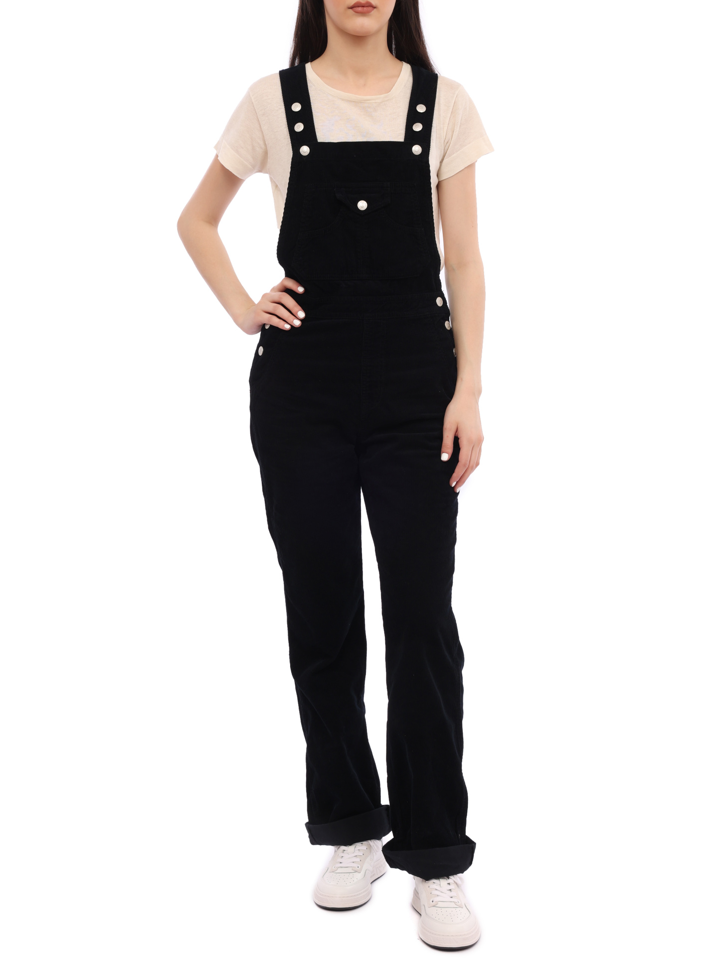 Комбинезон AG FVC1644 черный женский из вельвета — купить в интернет-магазине Verdistore