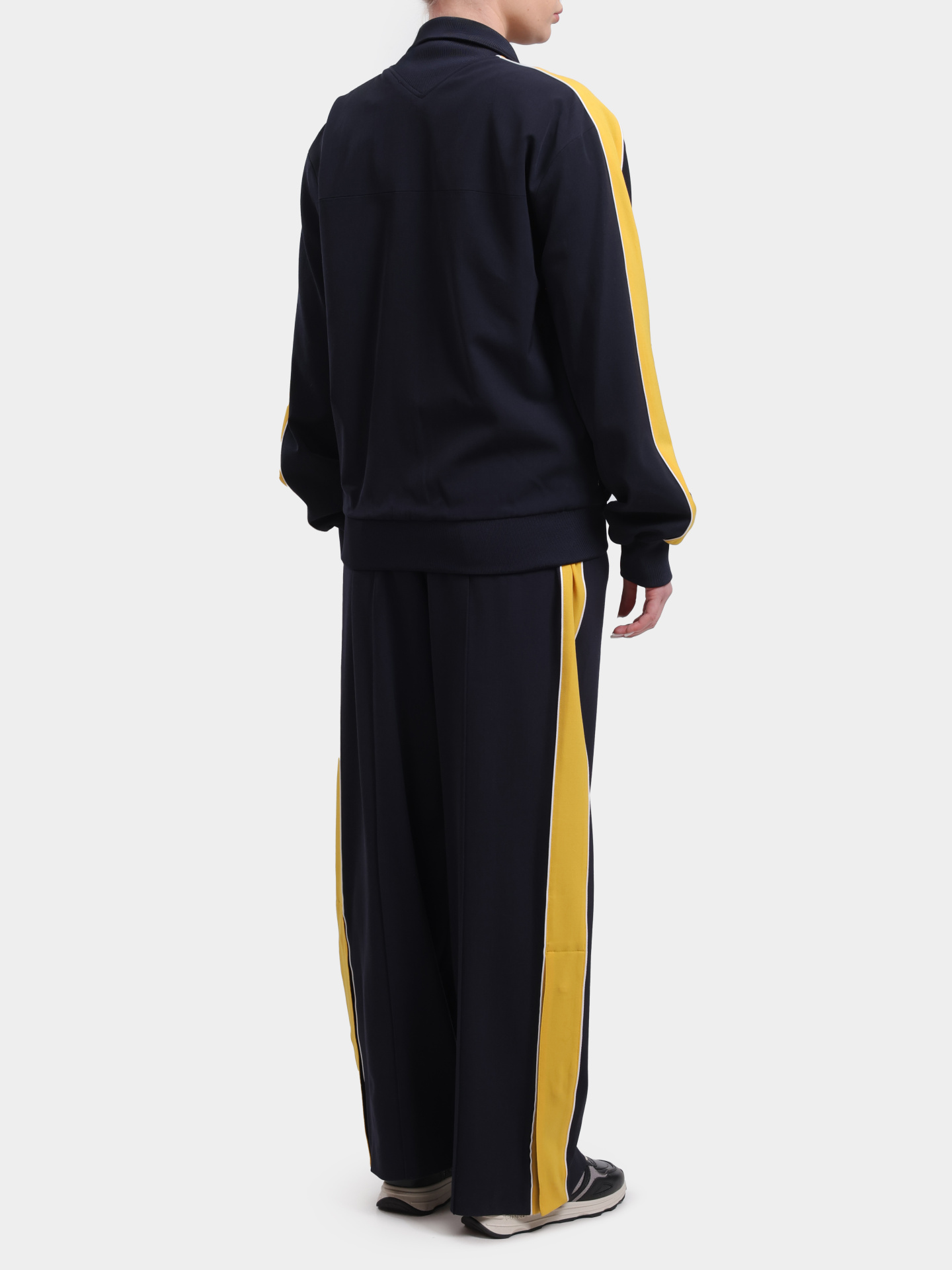 Мастерка WW0WW41070 DW5 укороченная женская темно-синяя — купить в интернет-магазине Verdistore