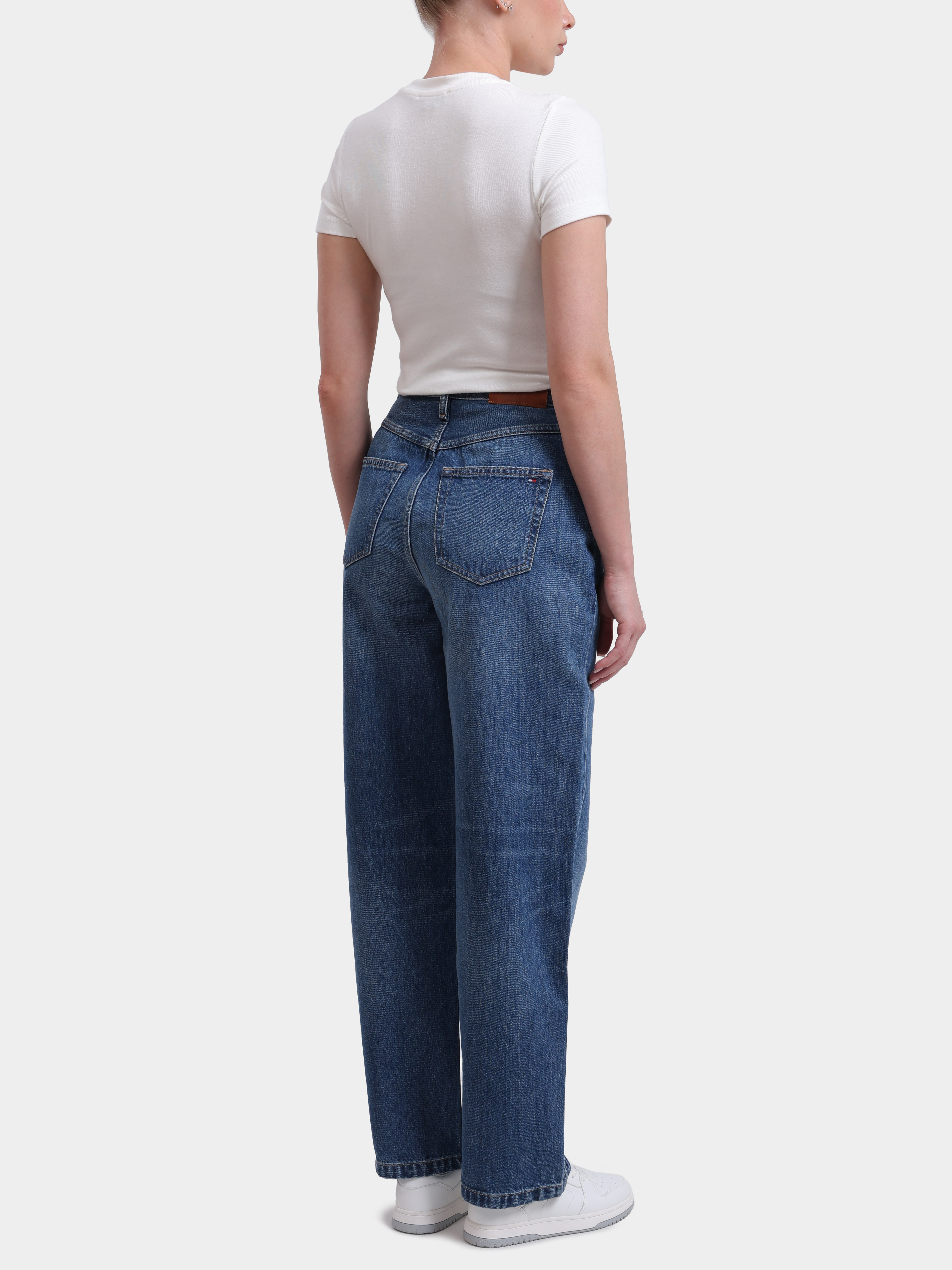 Джинсы Tommy Hilfiger WW0WW4219130 1A4 синие женские — купить в интернет-магазине Verdistore