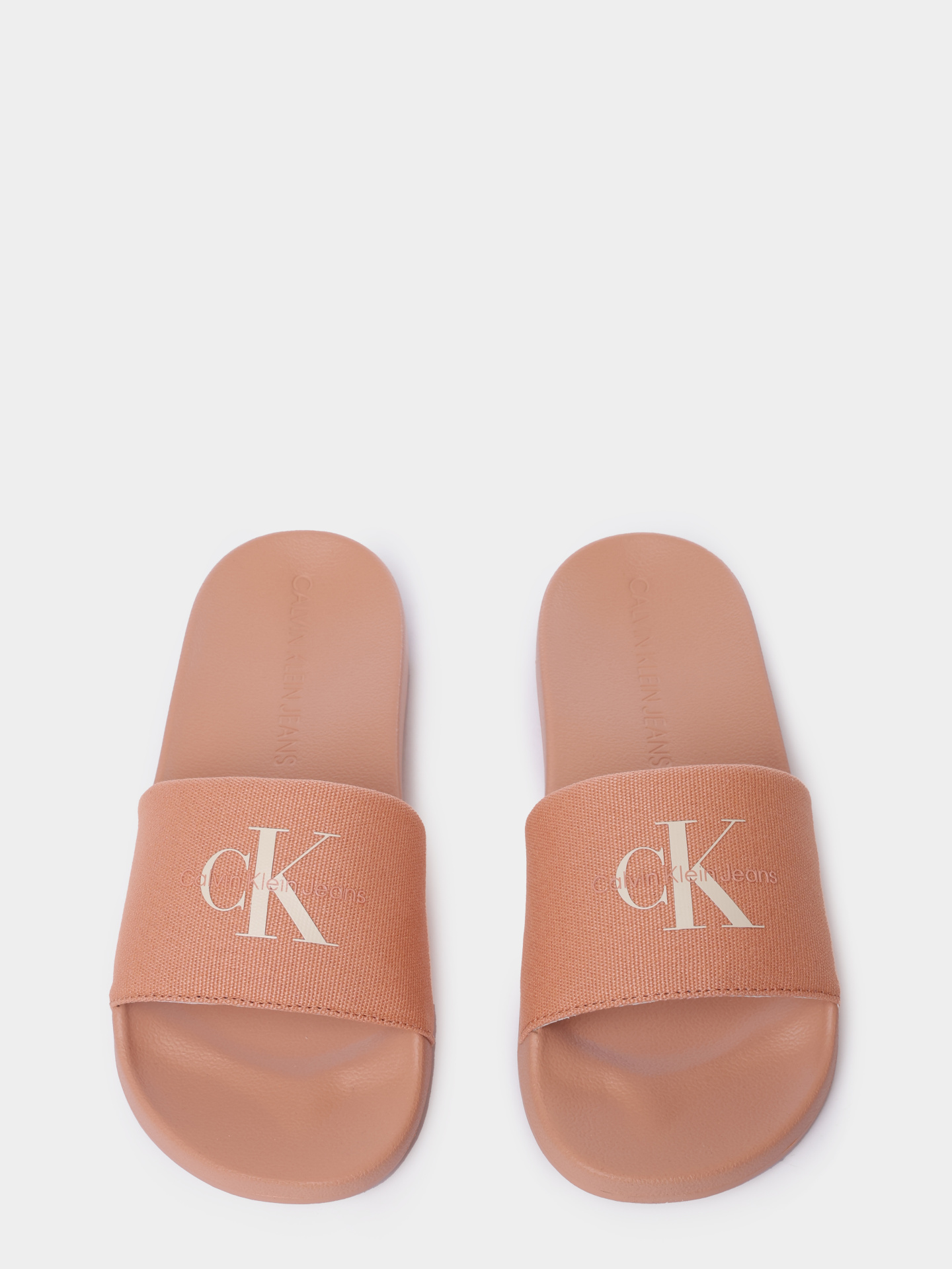 Шлепанцы Calvin Klein YW0YW01835 TCP бежевые женские — купить в интернет-магазине Verdistore