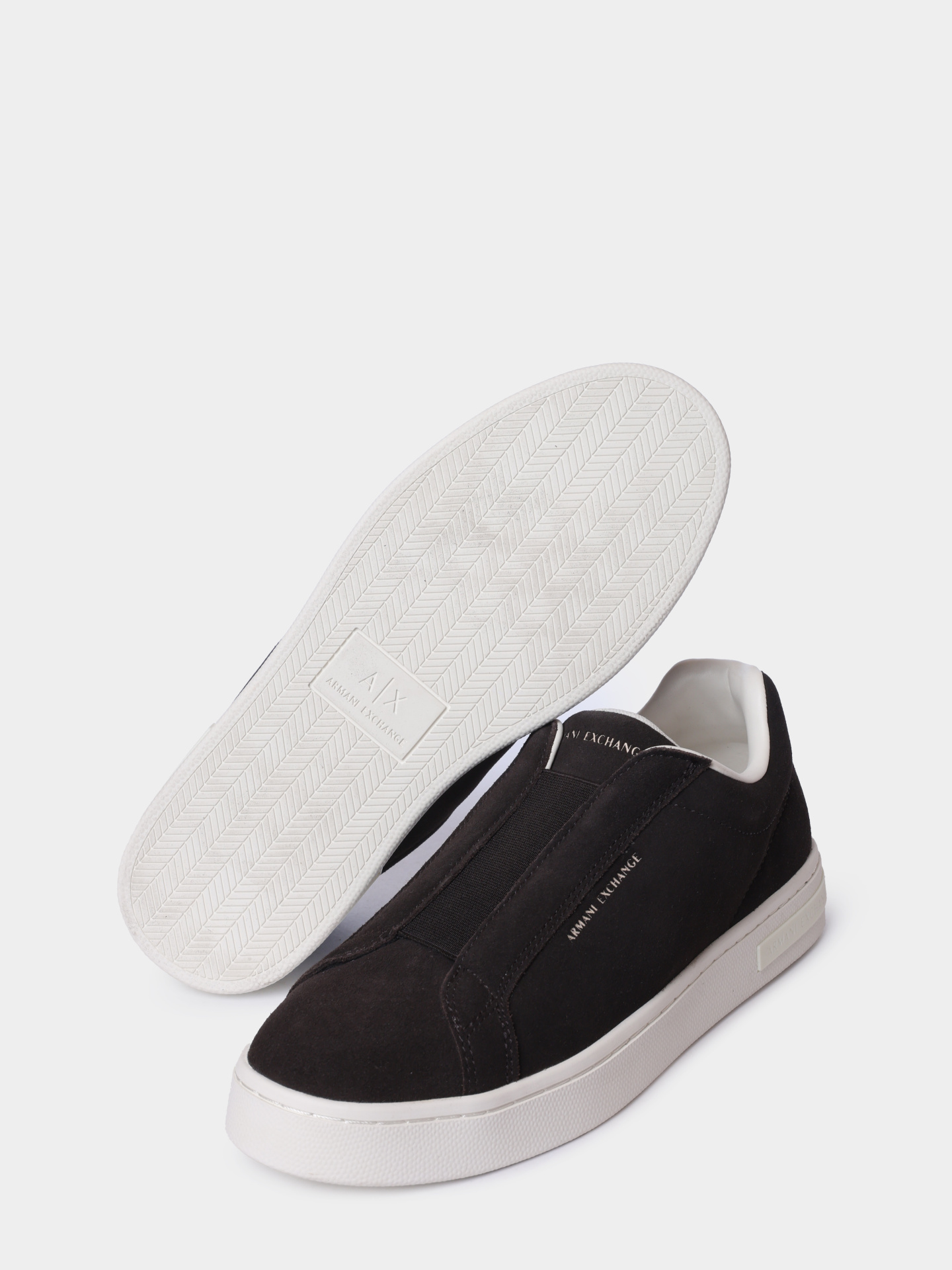 Кеды Armani Exchange XM001688 AF17465 M8050 замшевые мужские — купить в интернет-магазине Verdistore