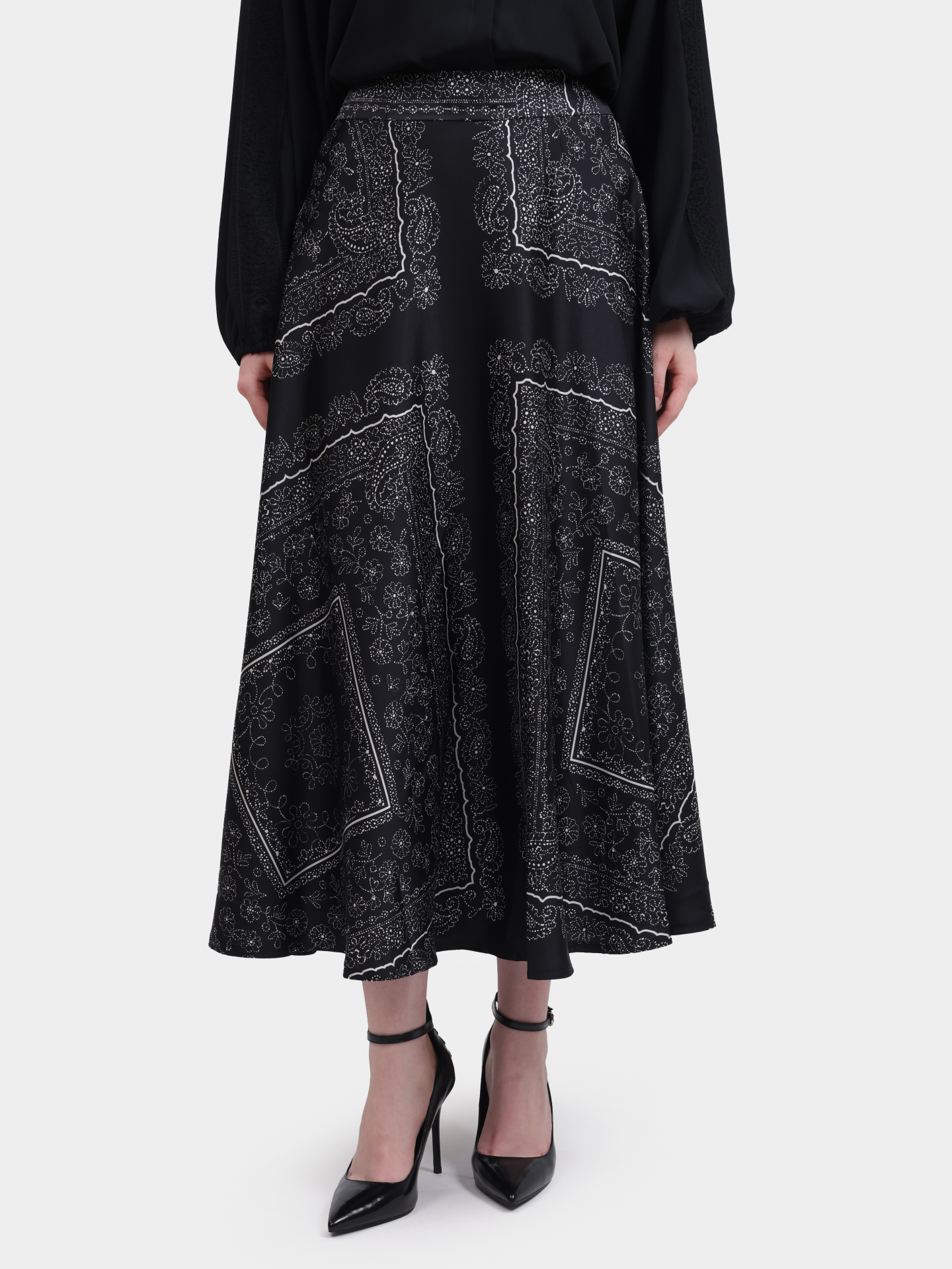 Юбка MARELLA GNU 004 черная женская — купить в интернет-магазине Verdistore