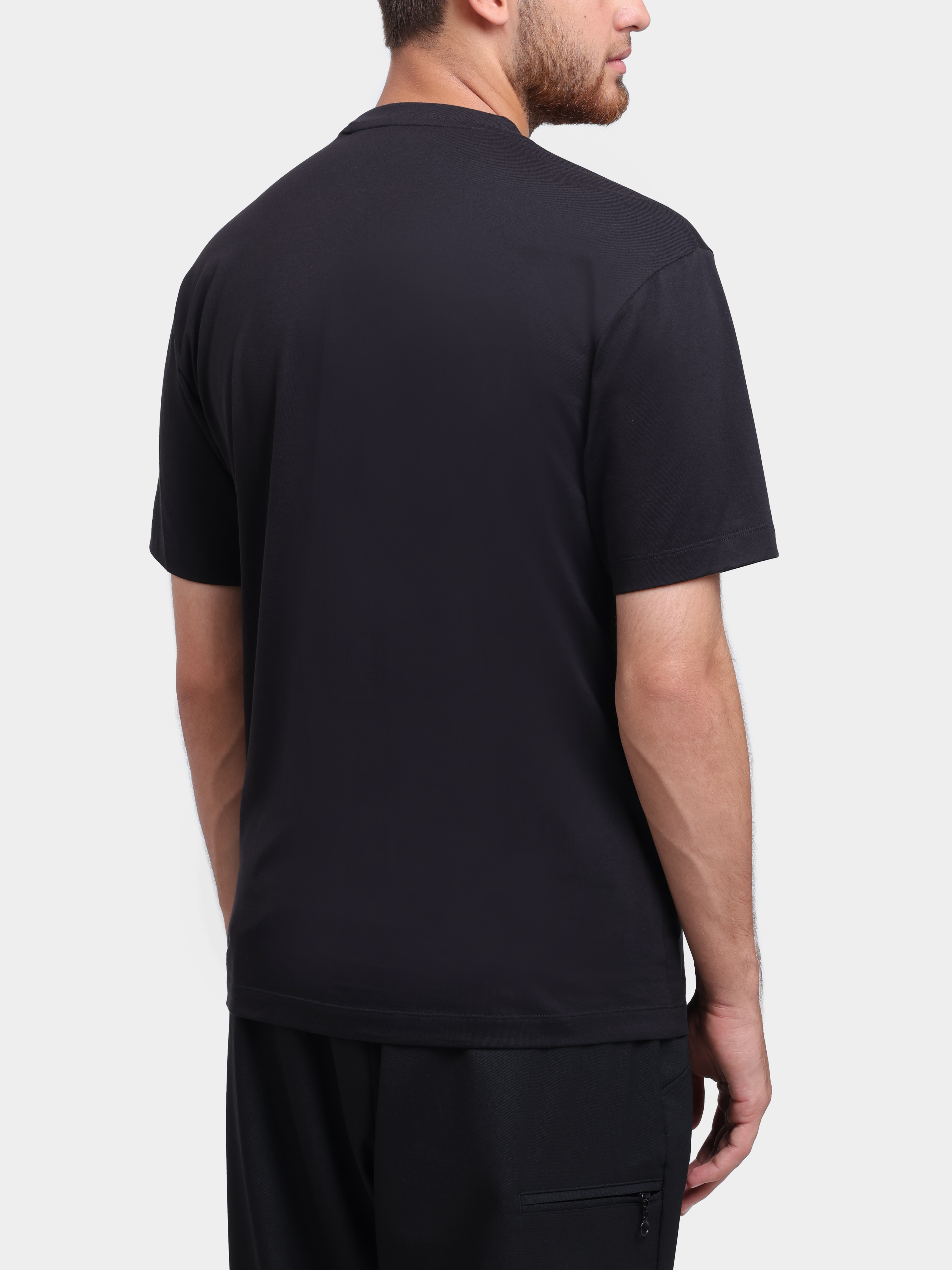 Футболка Y-3 IW0066 черная мужская из хлопка — купить в интернет-магазине Verdistore