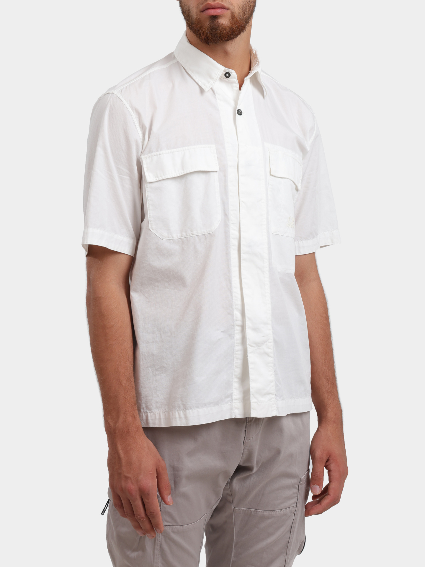 Рубашка C.P. Company 18CMSH245A 005691G 103 хлопковая мужская — купить в интернет-магазине Verdistore