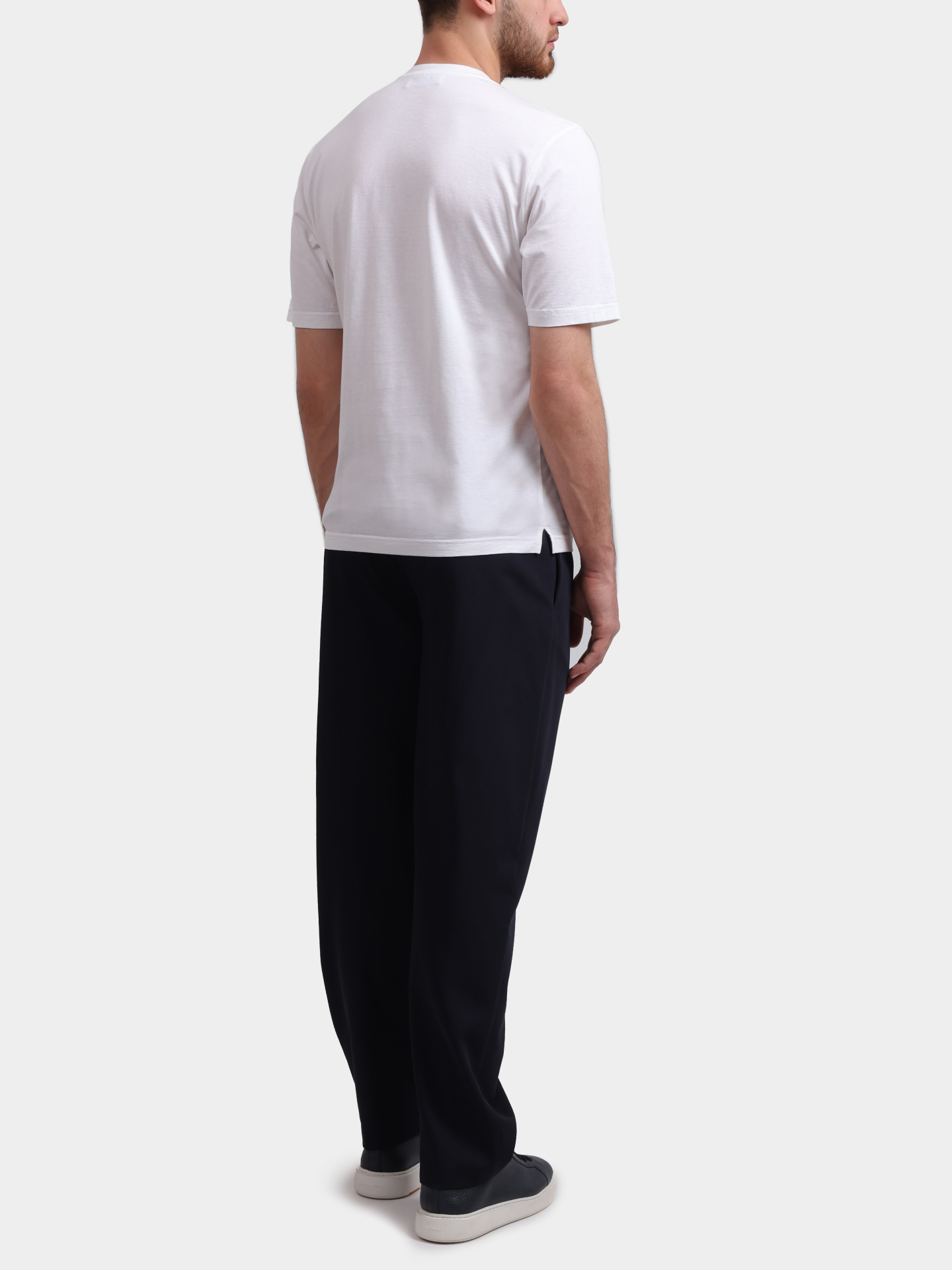 Брюки Lardini PA VICE CN64422 темно-синие мужские — купить в интернет-магазине Verdistore