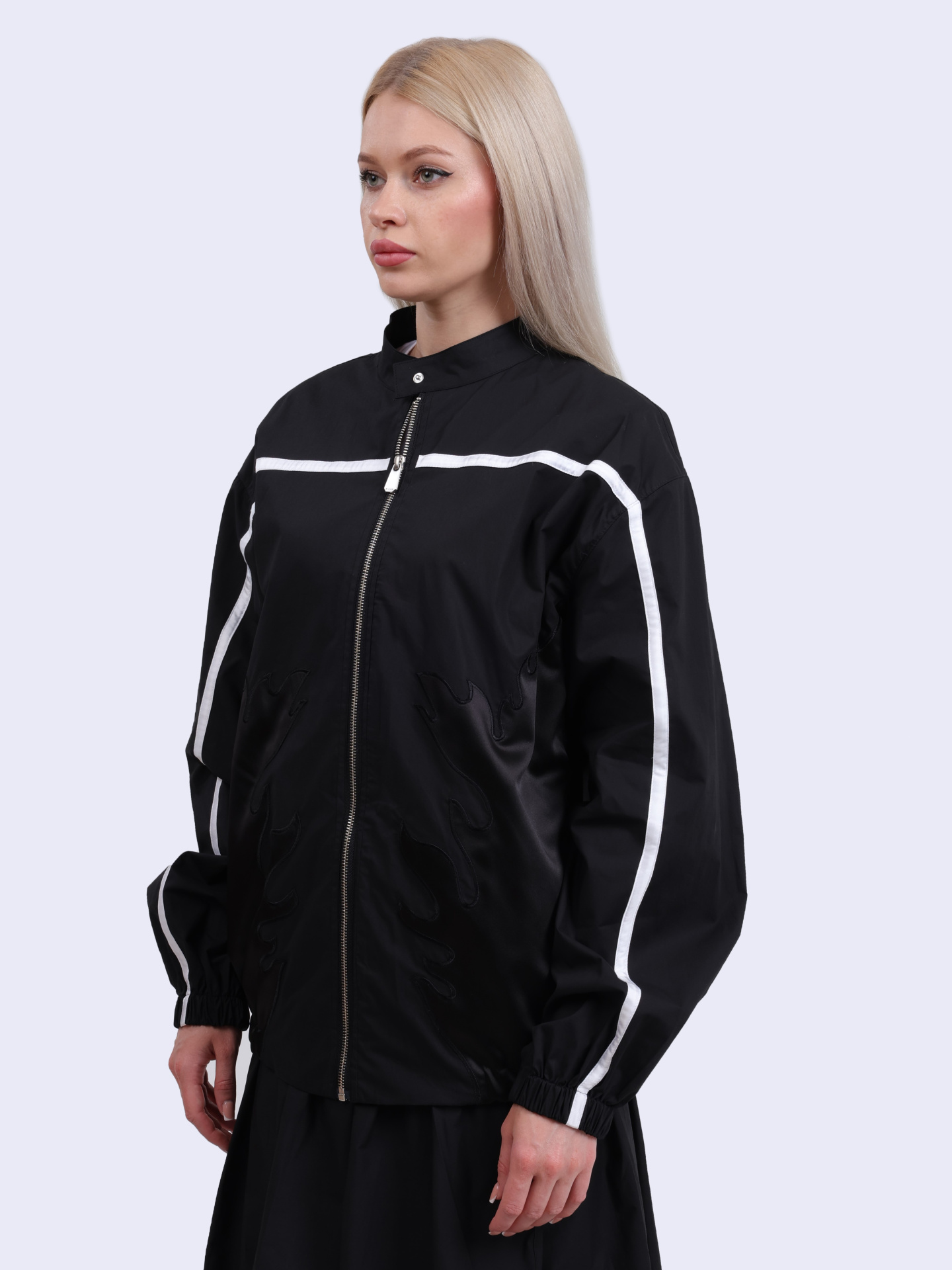 Бомбер Pinko 105216 A2LD Z99 хлопковый женский — купить в интернет-магазине Verdistore