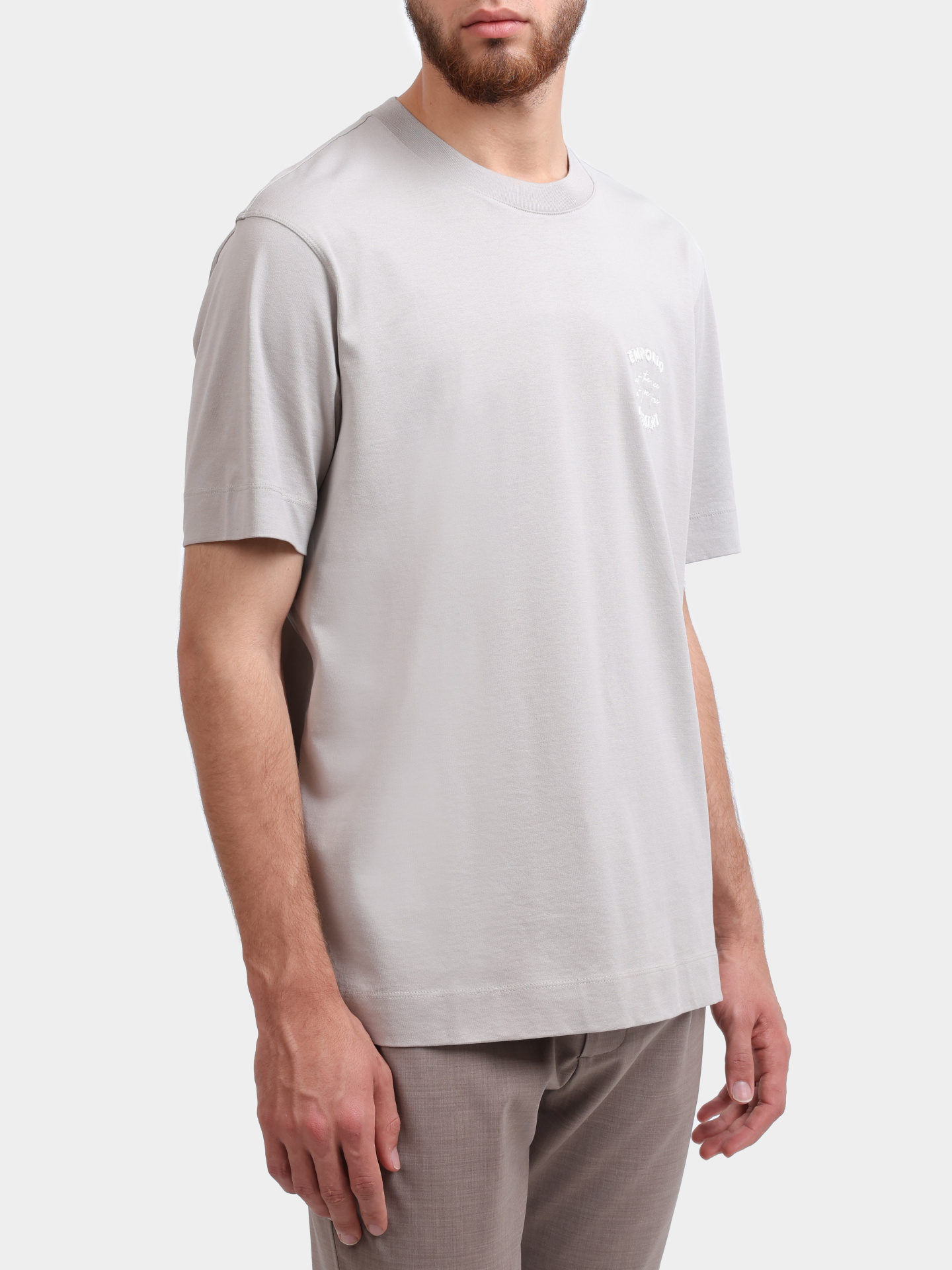 Футболка Emporio Armani EM000827 AF12926 U8033 хлопковая мужская — купить в интернет-магазине Verdistore