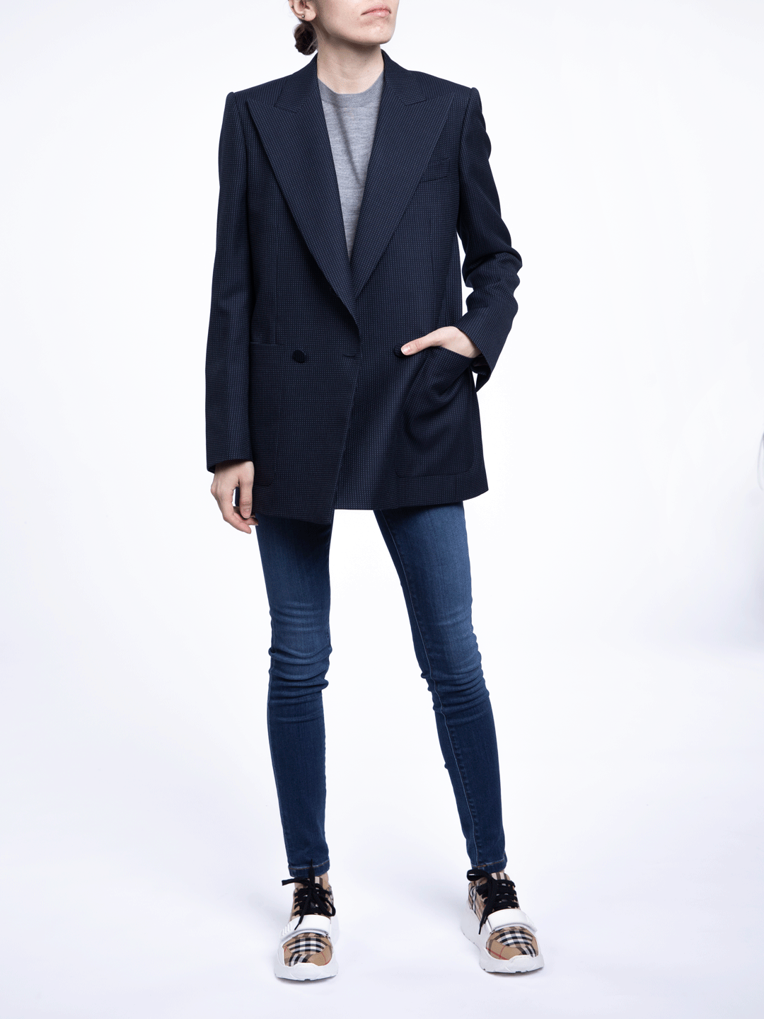 Жакет Burberry 8001321 шерстяной женский — купить в интернет-магазине Verdistore