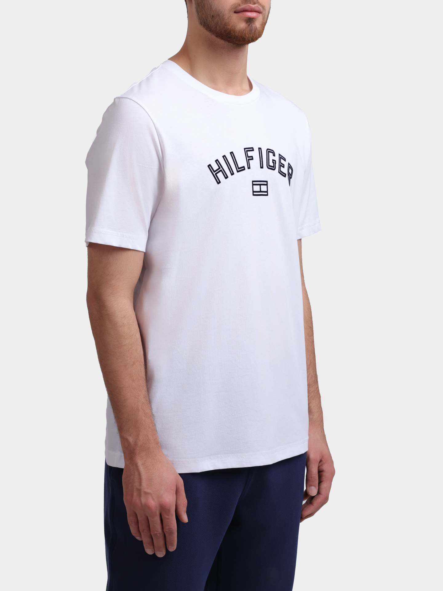 Футболка Tommy Hilfiger MW0MW39357 YBR хлопковая мужская — купить в интернет-магазине Verdistore