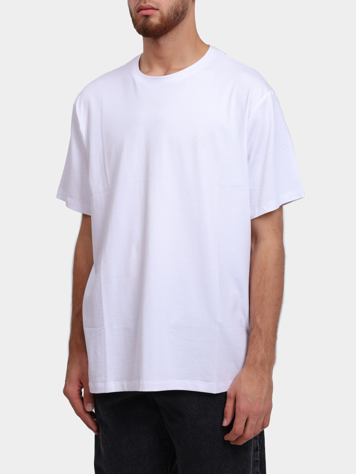 Футболка Armani Exchange 8NZT84 Z8M9Z 1100 белая мужская — купить в интернет-магазине Verdistore