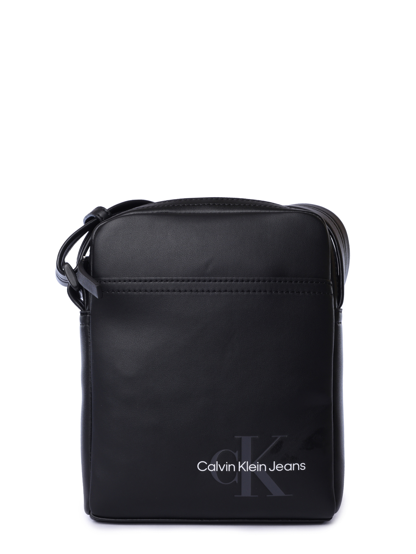 Сумка K50K512025 BEH черная из гладкой эко кожи — купить в интернет-магазине Verdistore