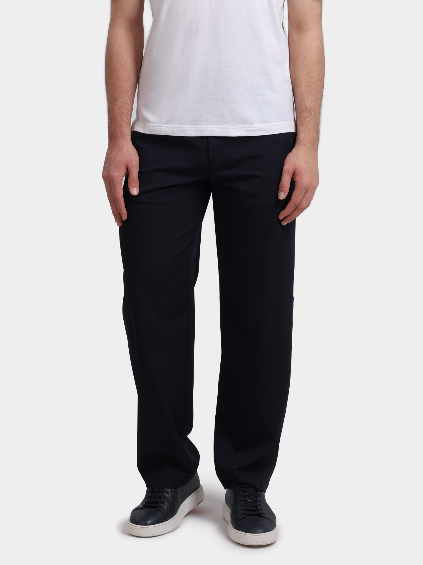 Брюки Lardini PA VICE CN64422 темно-синие мужские — купить в интернет-магазине Verdistore