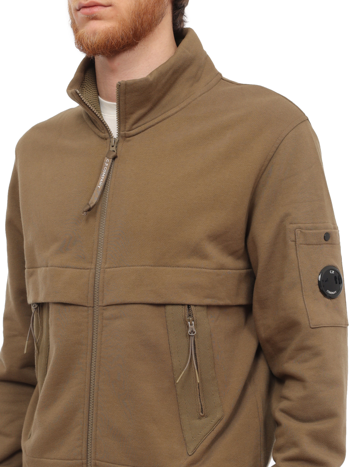 Толстовка C.P. Company 15CMSS132A-005086W 653 хлопковая мужская — купить в интернет-магазине Verdistore