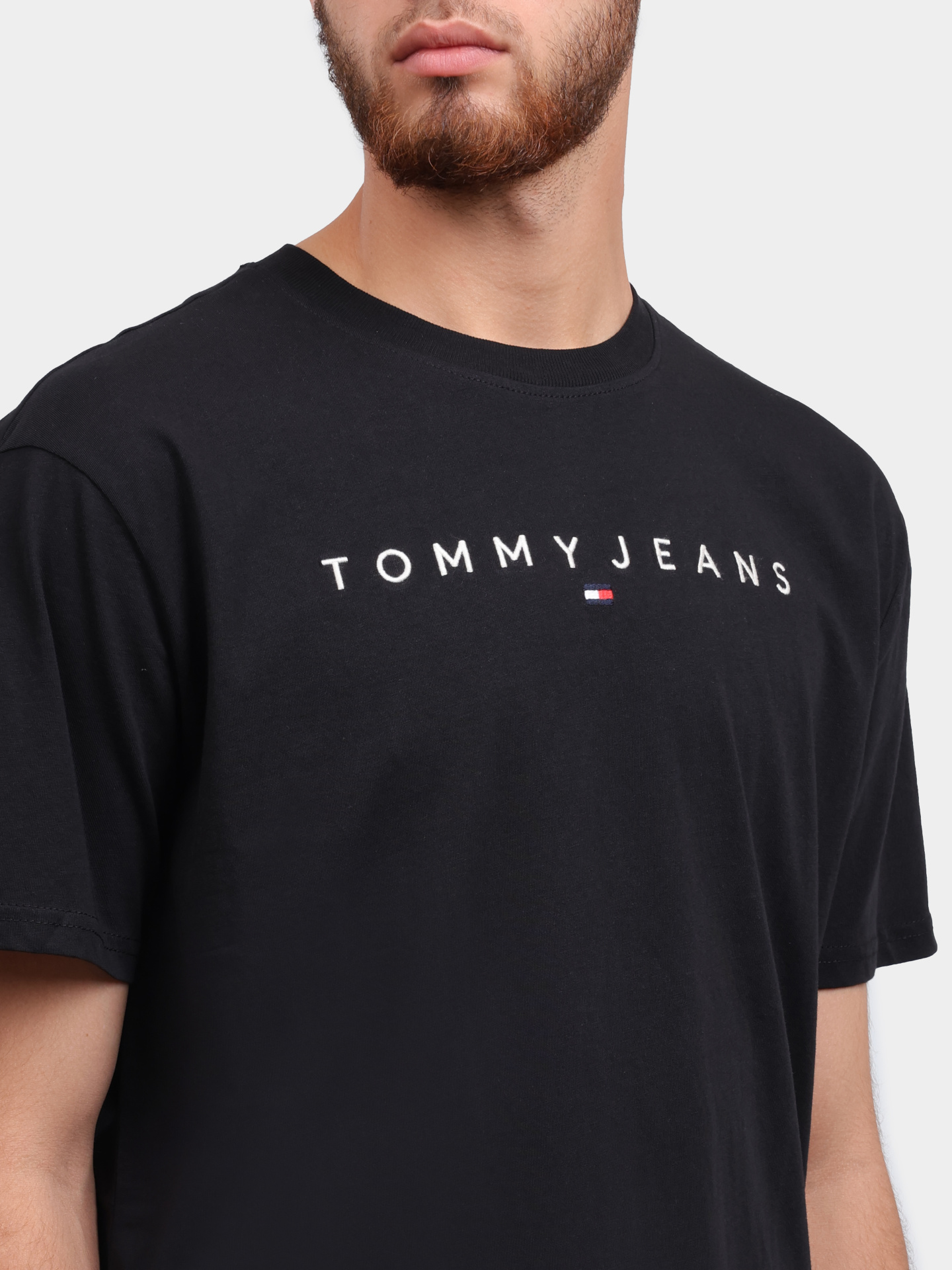 Футболка Tommy Jeans DM0DM17993 хлопковая мужская — купить в интернет-магазине Verdistore
