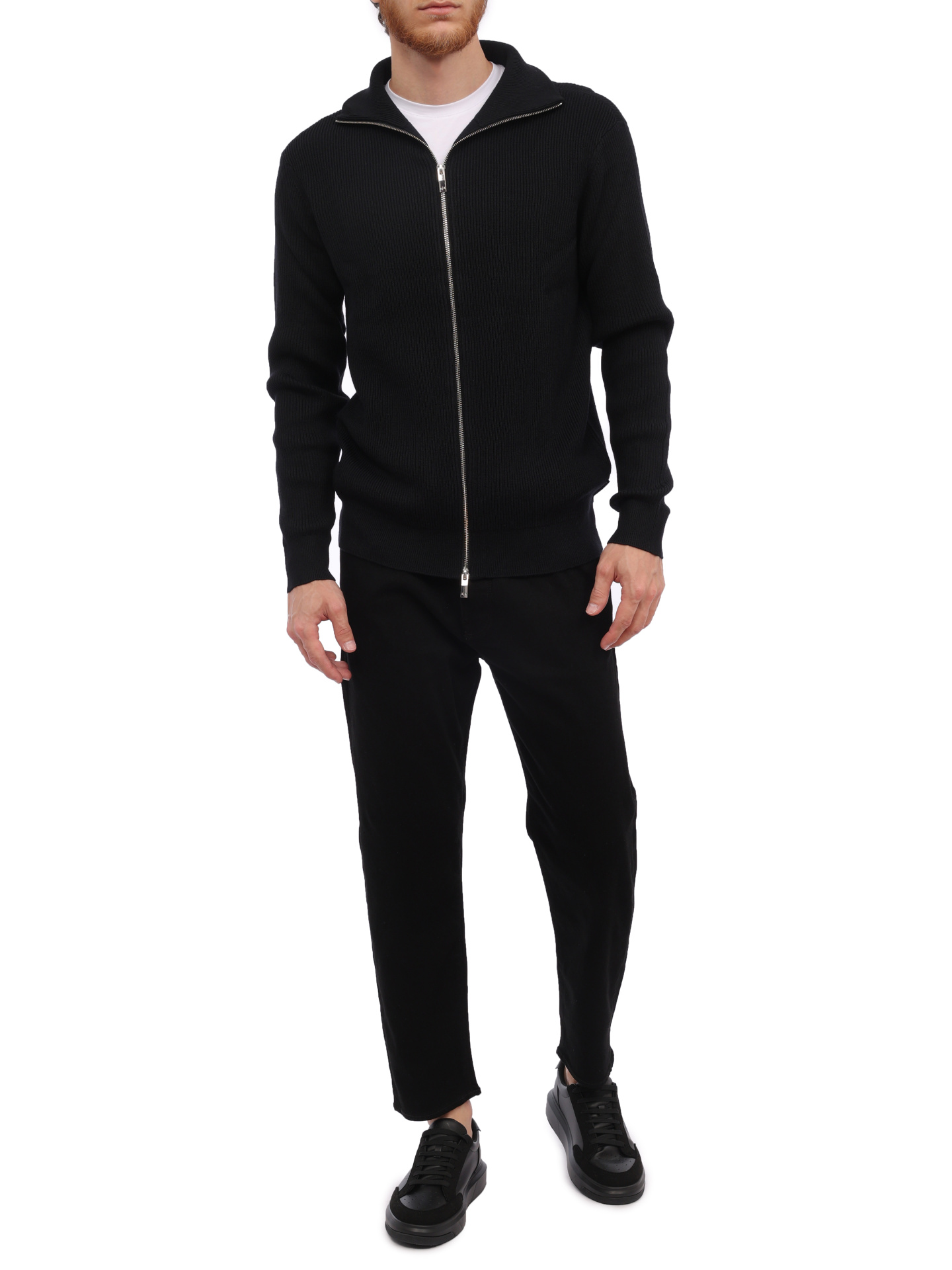 Джинсы Armani Exchange 6RZJ71 Z2VQZ 0204 черные мужские — купить в интернет-магазине Verdistore