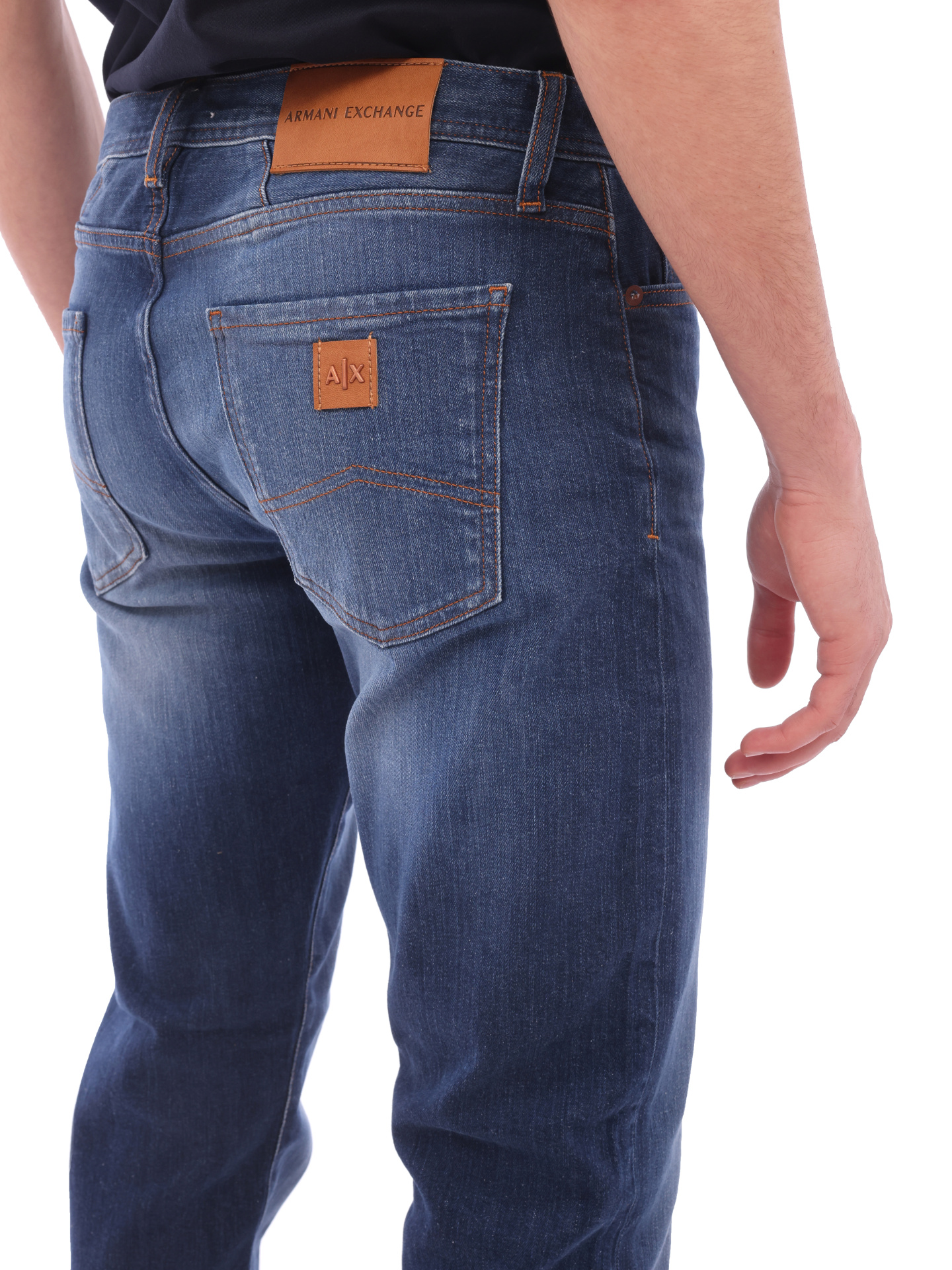 Джинсы Armani Exchange 6KZJ16 Z2P4Z 1500 синие мужские — купить в интернет-магазине Verdistore