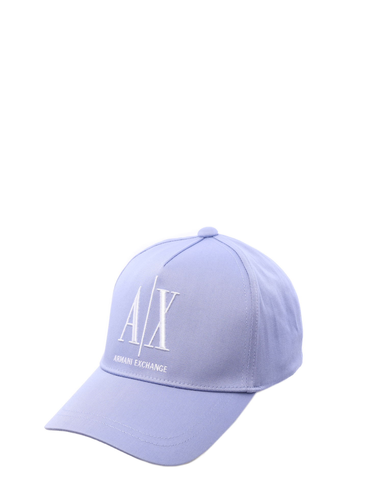 Бейсболка Armani Exchange 944170 1A170 21331 лиловая мужская из хлопка — купить в интернет-магазине Verdistore