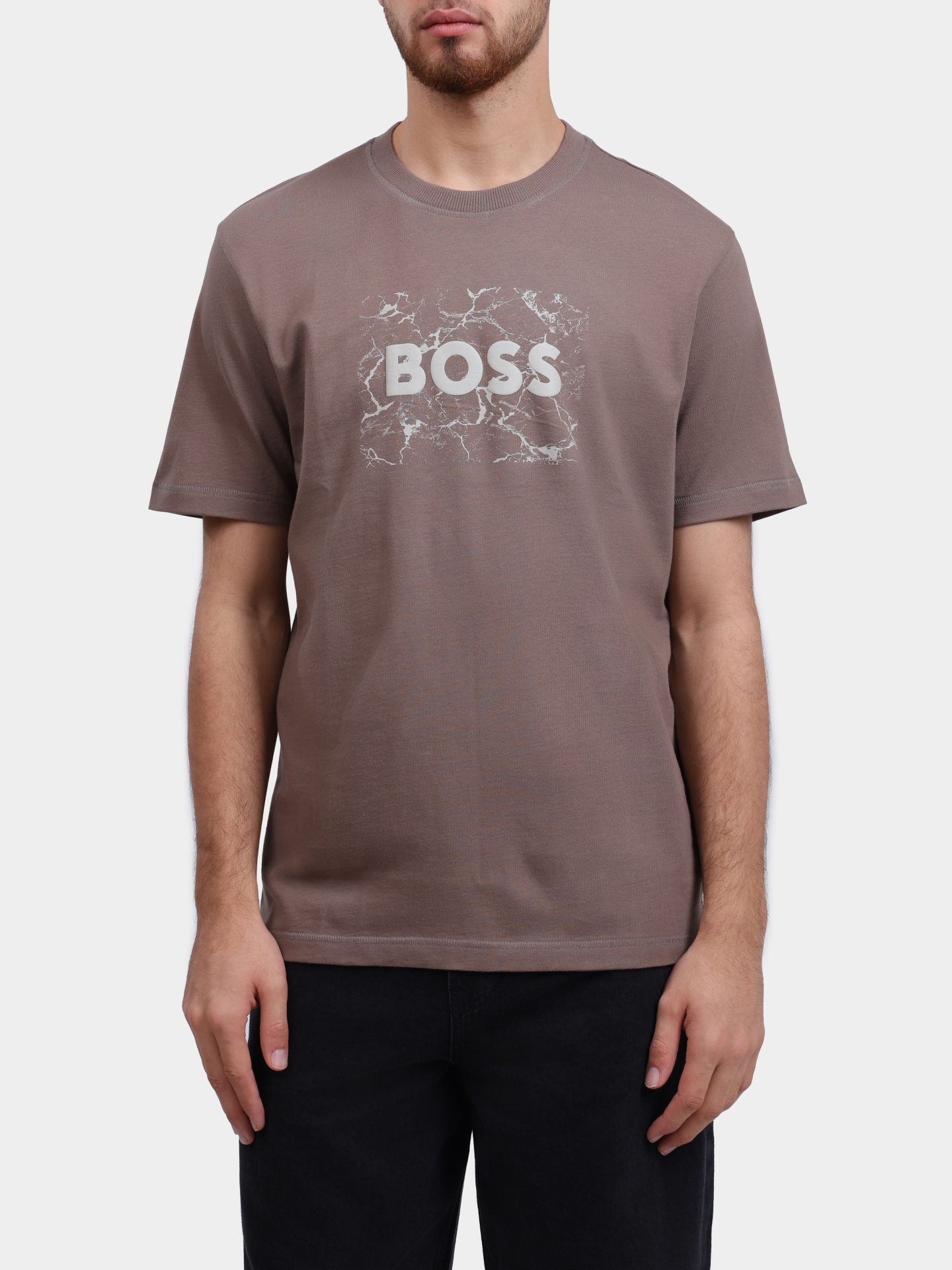 Футболка Boss 50539186 294 хлопковая мужская — купить в интернет-магазине Verdistore