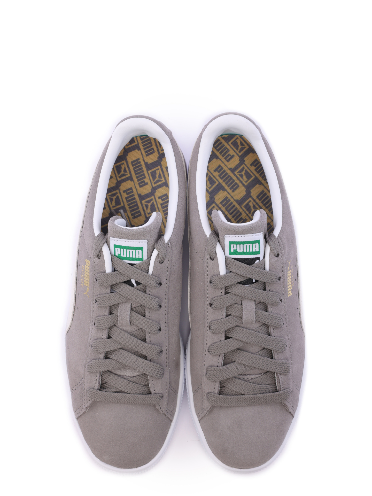 Кеды серые с бежевыми вставками по бокам — купить в интернет-магазине Verdistore