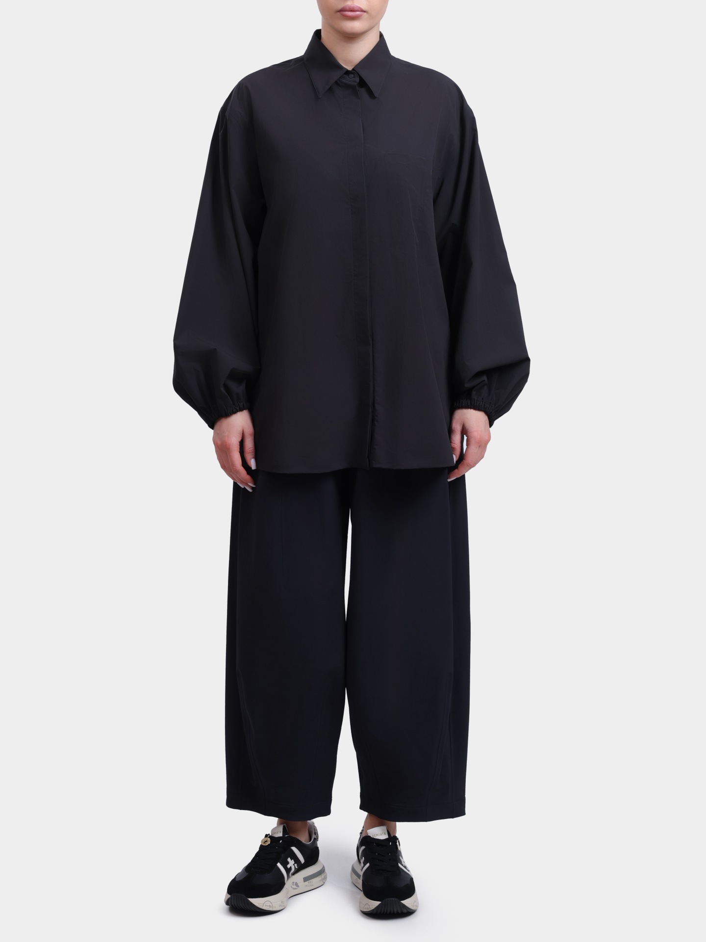 Рубашка CM000019D 12707S 9300 черная женская  — купить в интернет-магазине Verdistore