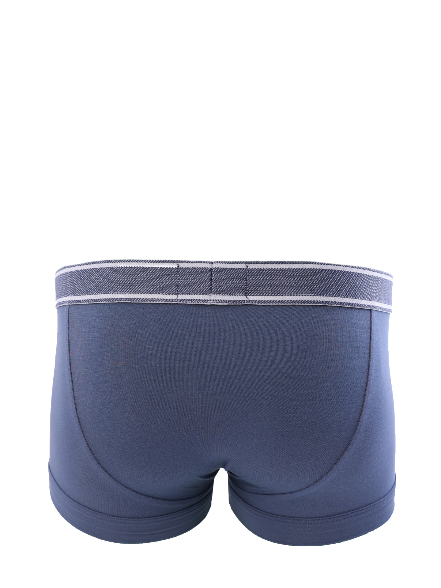 Трусы цвета индиго с логотипом на поясе-резинке — купить в интернет-магазине Verdistore