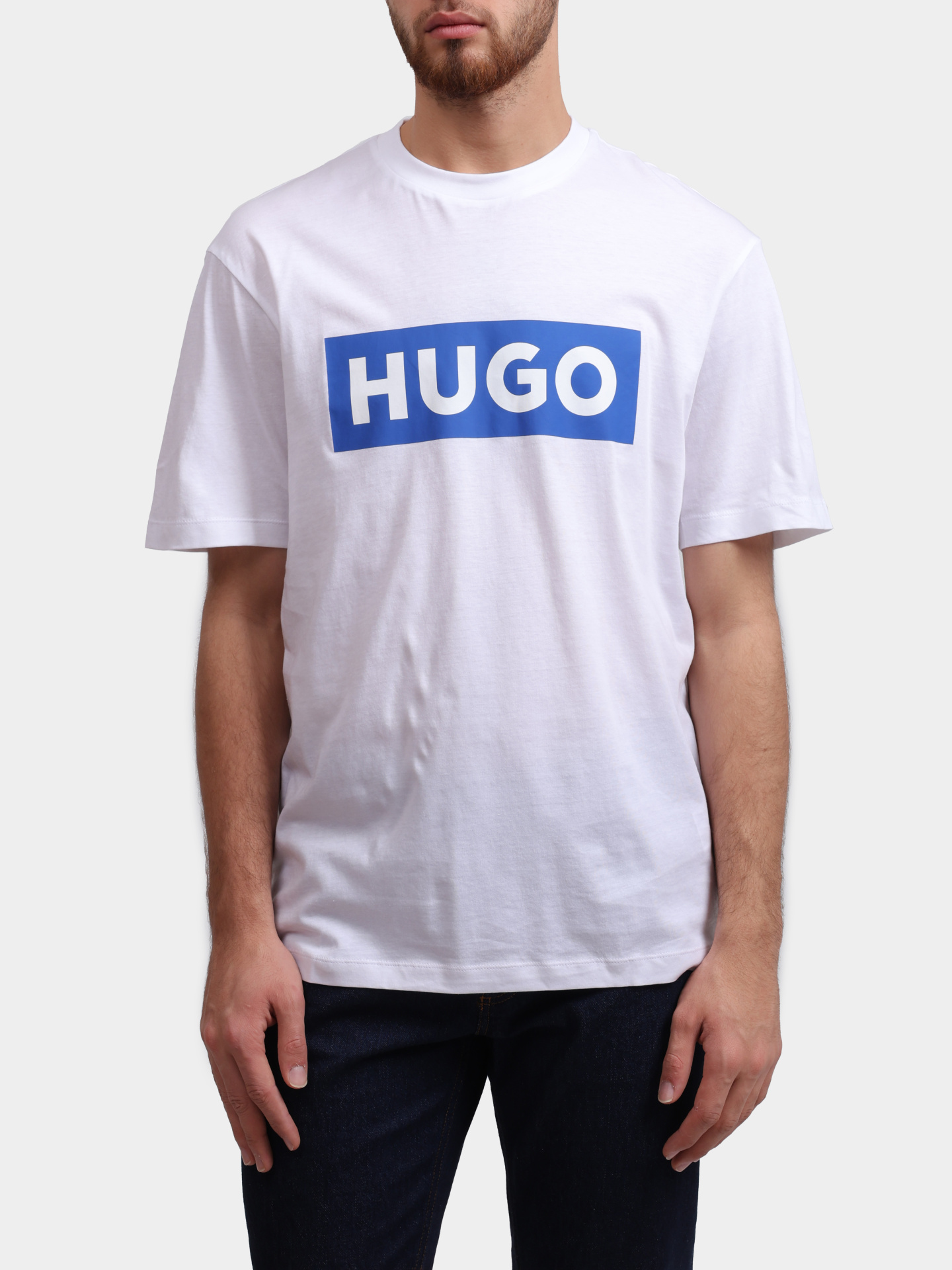 Футболка Hugo 50522376 100 белая мужская — купить в интернет-магазине Verdistore