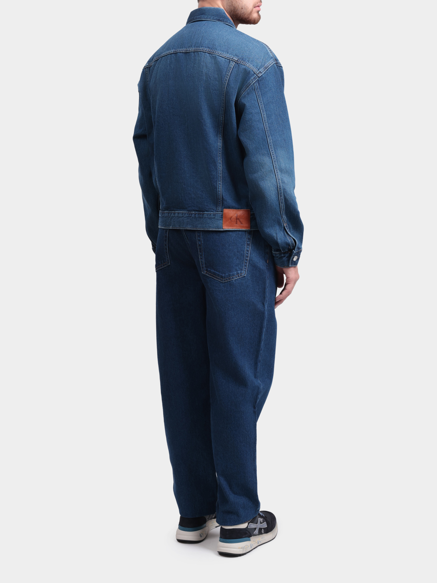 Куртка Calvin Klein Jeans LV04RF705G PTT джинсовая мужская — купить в интернет-магазине Verdistore