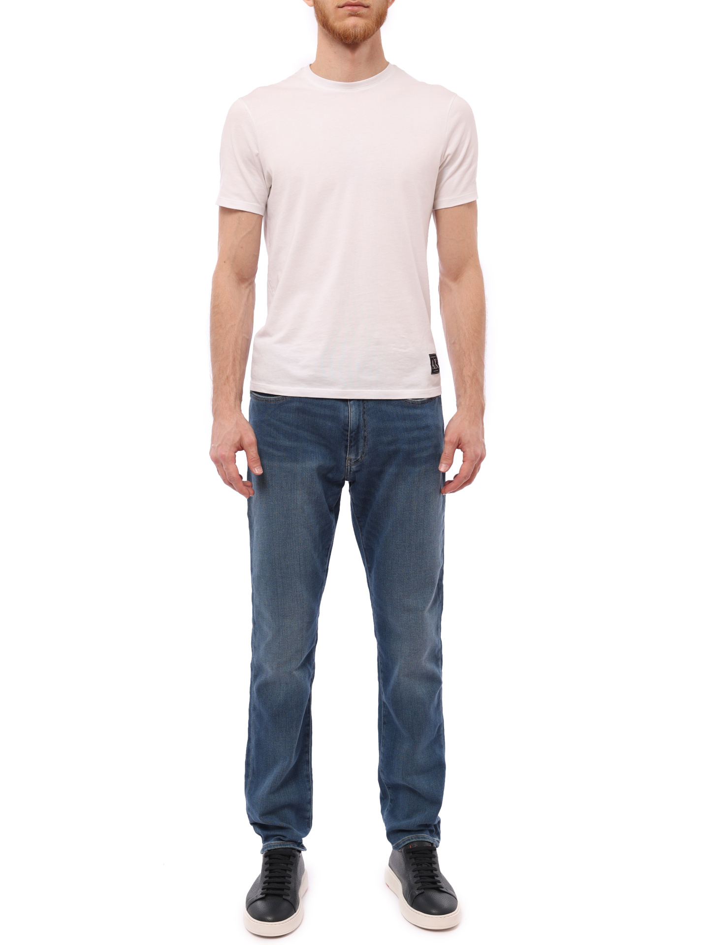 Джинсы Armani Exchange 3HZJ28 Z3QMZ 1500 синие мужские на кулиске — купить в интернет-магазине Verdistore