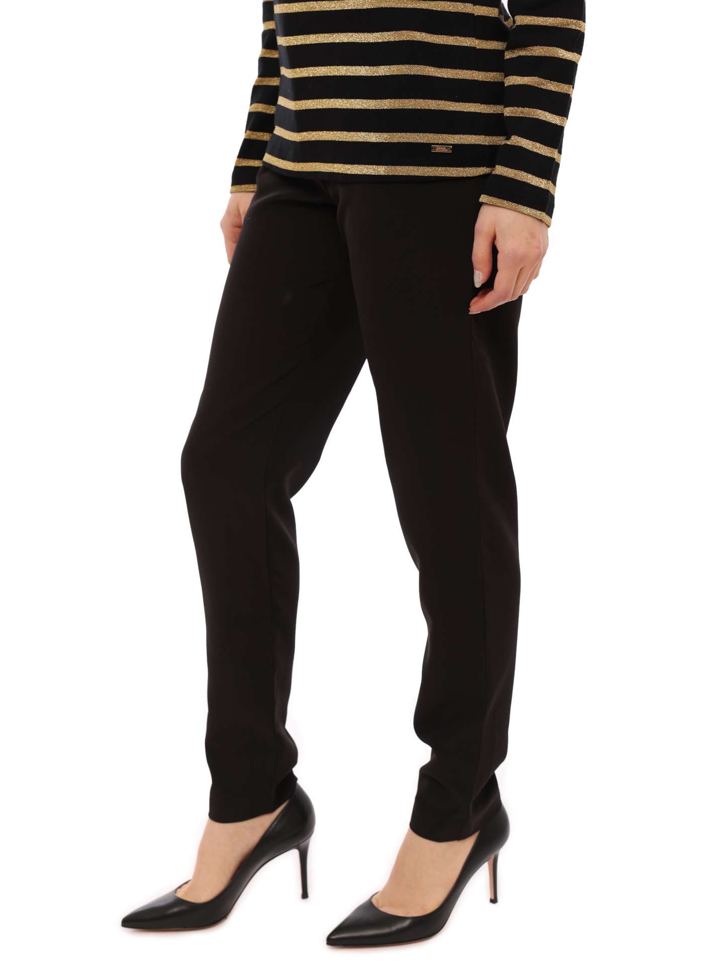 Брюки Armani Exchange 6ZYP28 1200 черные женские — купить в интернет-магазине Verdistore