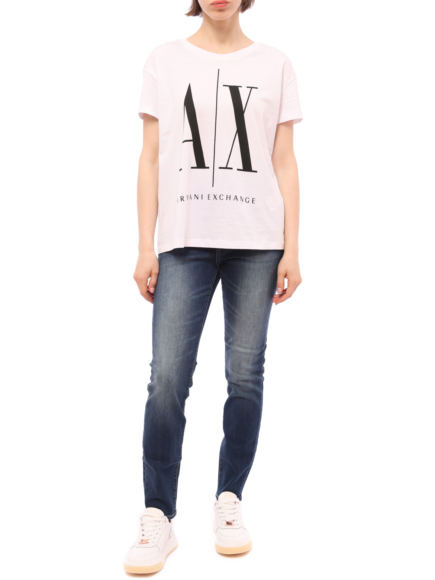 Джинсы Armani Exchange J24 синие женские — купить в интернет-магазине Verdistore