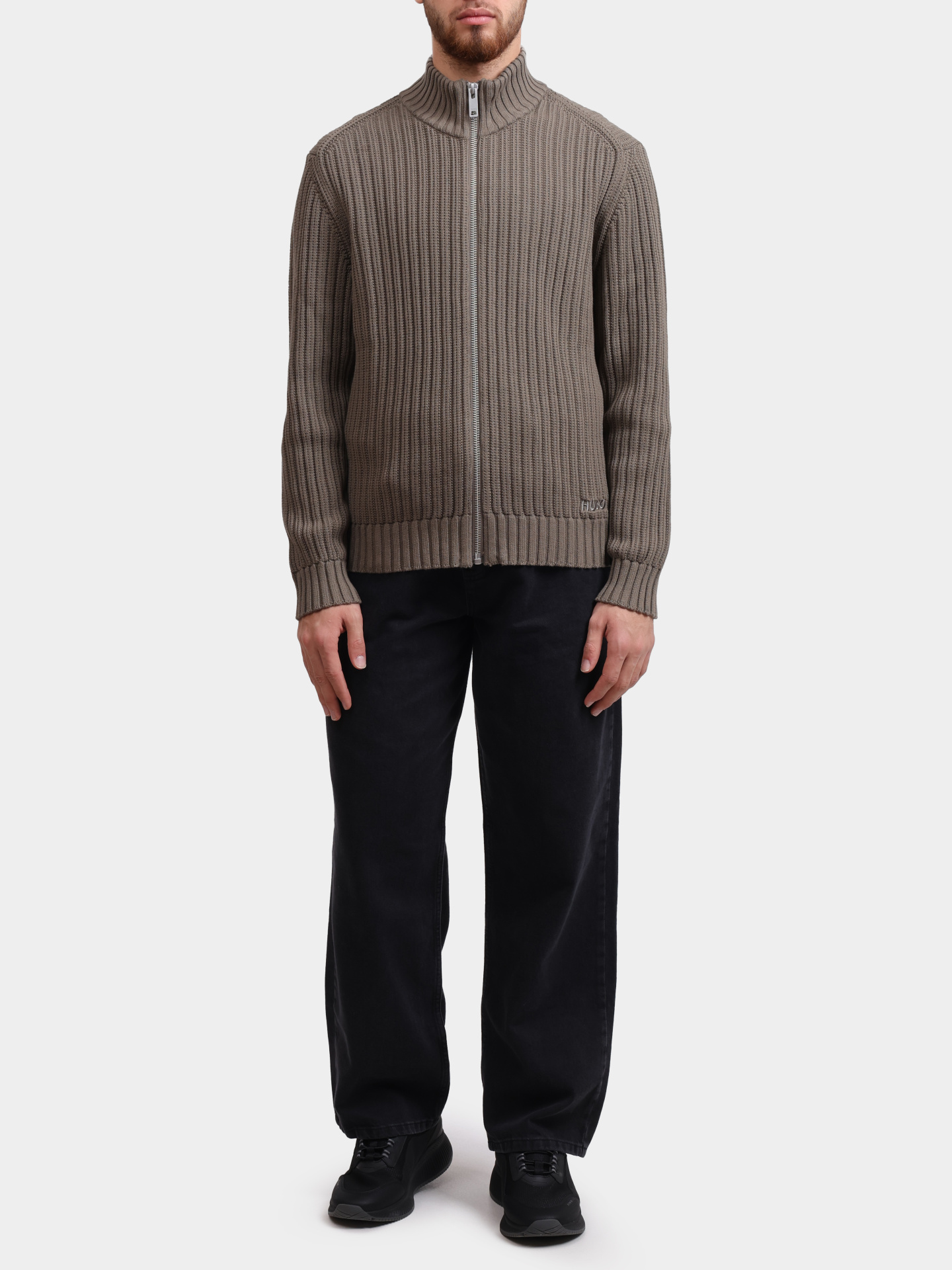 Кардиган Hugo 50546980 032 хлопковый мужской — купить в интернет-магазине Verdistore