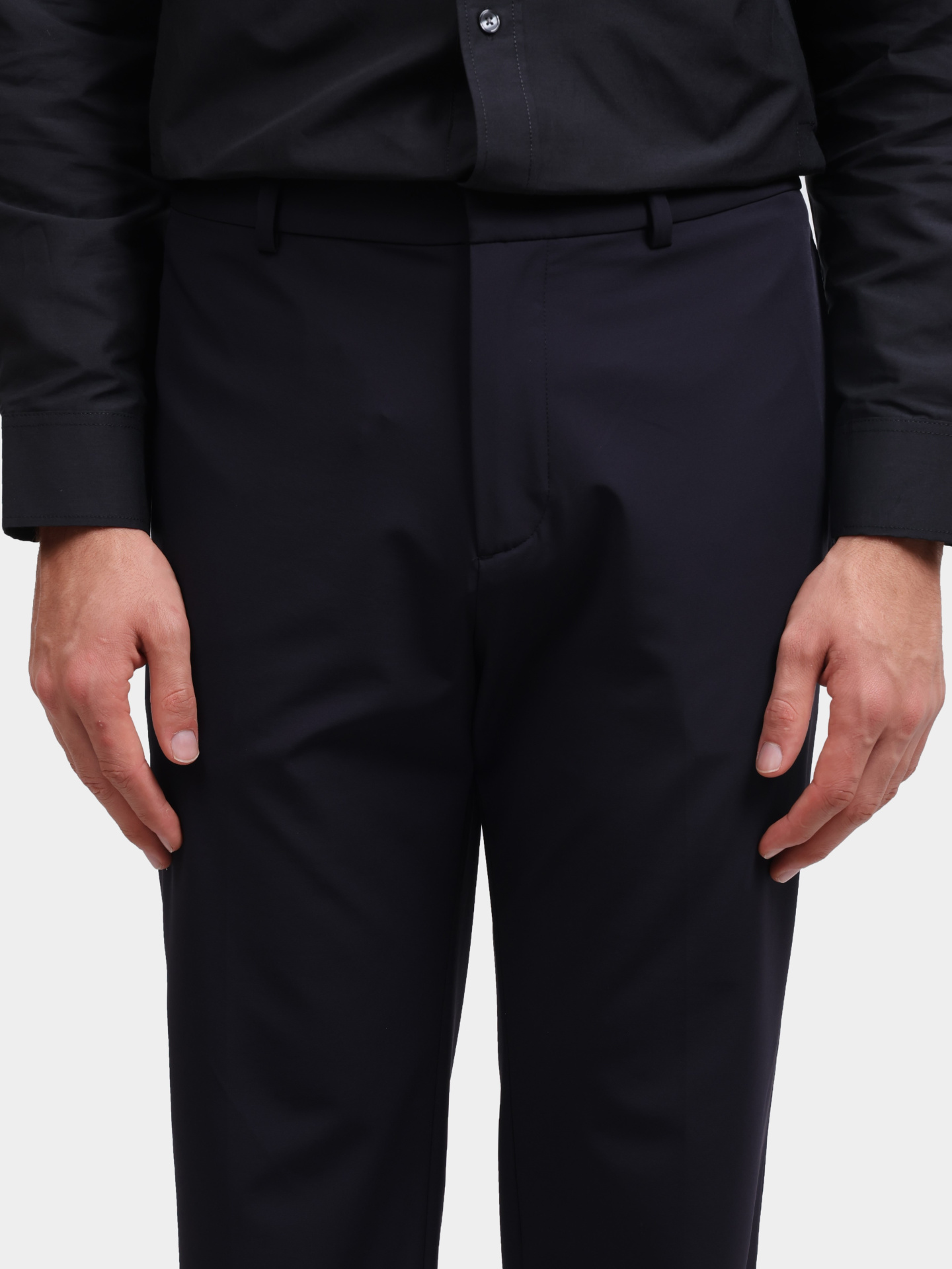 Брюки Emporio Armani EM001505 AF10047 UB118 темно-синие мужские — купить в интернет-магазине Verdistore