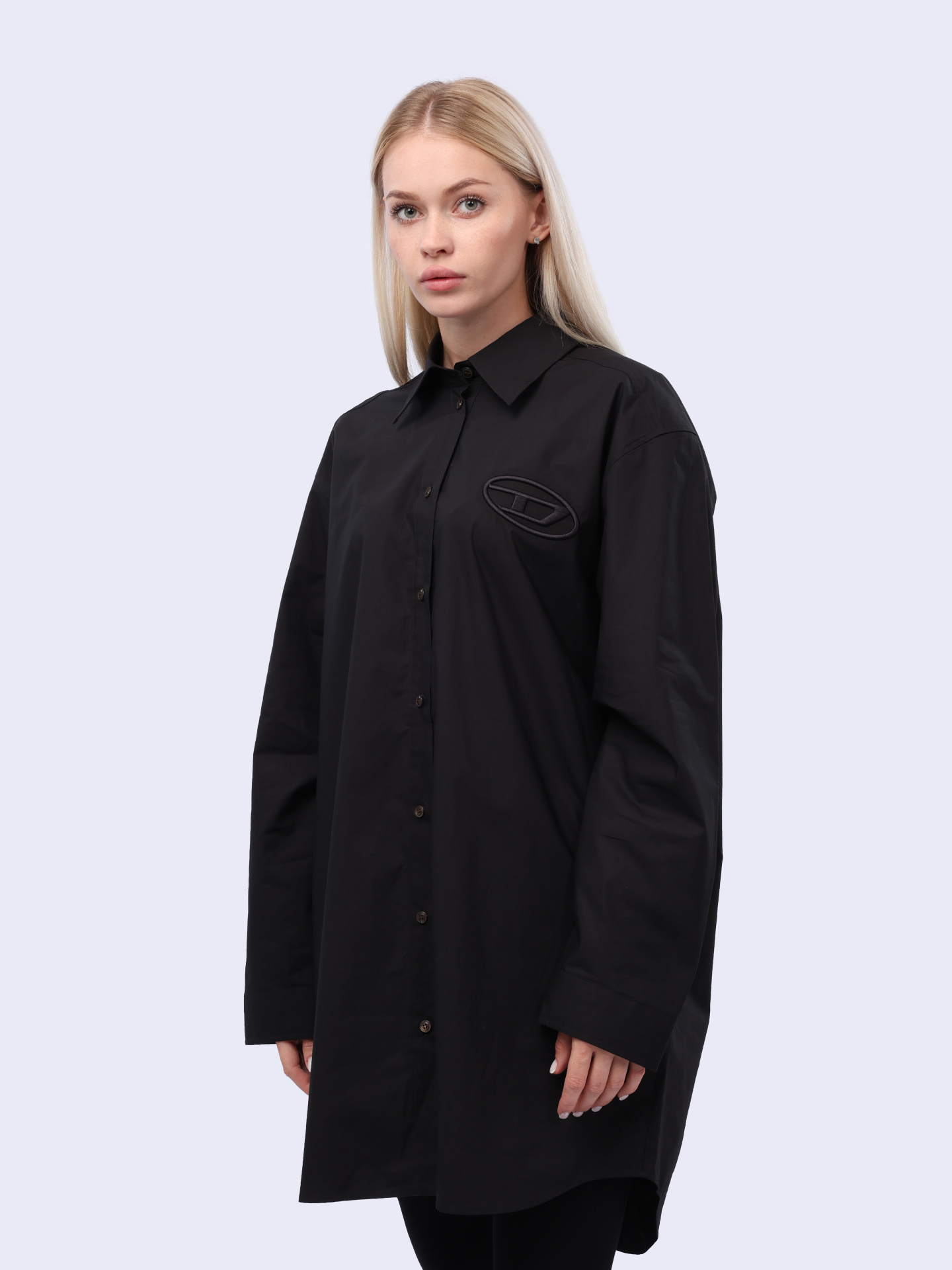 Рубашка Diesel A145680PCAL9XX удлиненная женская — купить в интернет-магазине Verdistore
