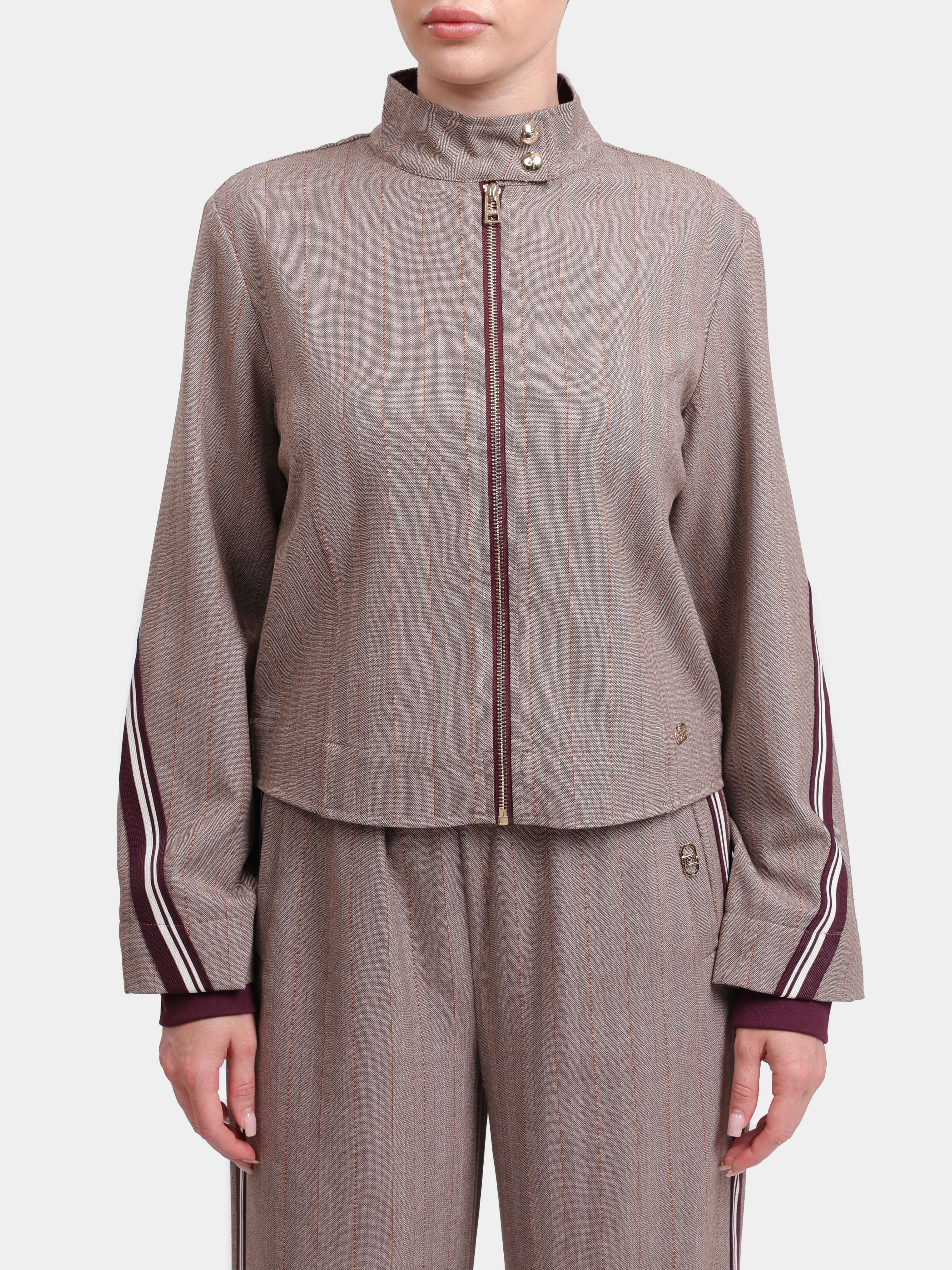 Куртка Liu-Jo Sport TF6146 T692A DDX06 бежевая женская укороченная  — купить в интернет-магазине Verdistore