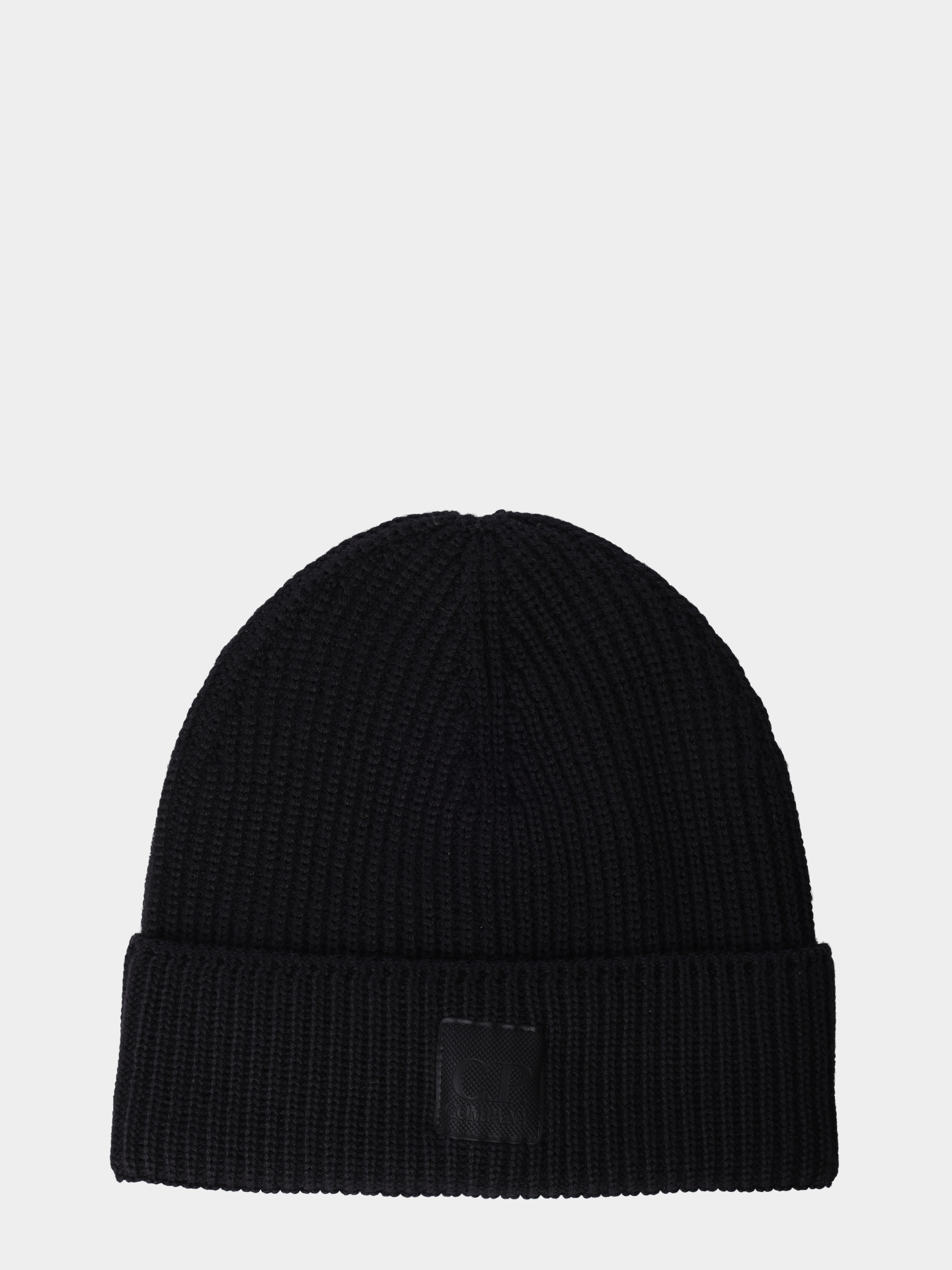 Шапка C.P. Company 19CLAC042A-005509A 999 черная мужская из шерсти  — купить в интернет-магазине Verdistore