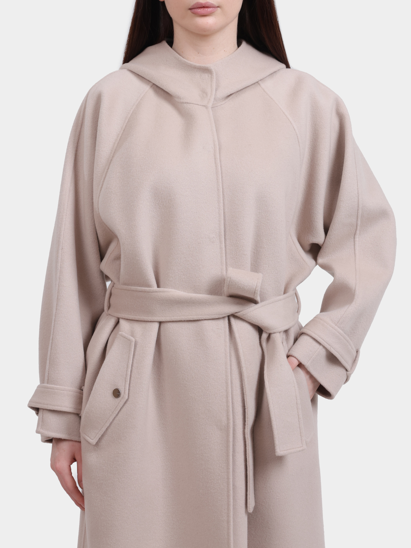 Пальто Pinko 105342 A2XM I24 бежевое женское — купить в интернет-магазине Verdistore