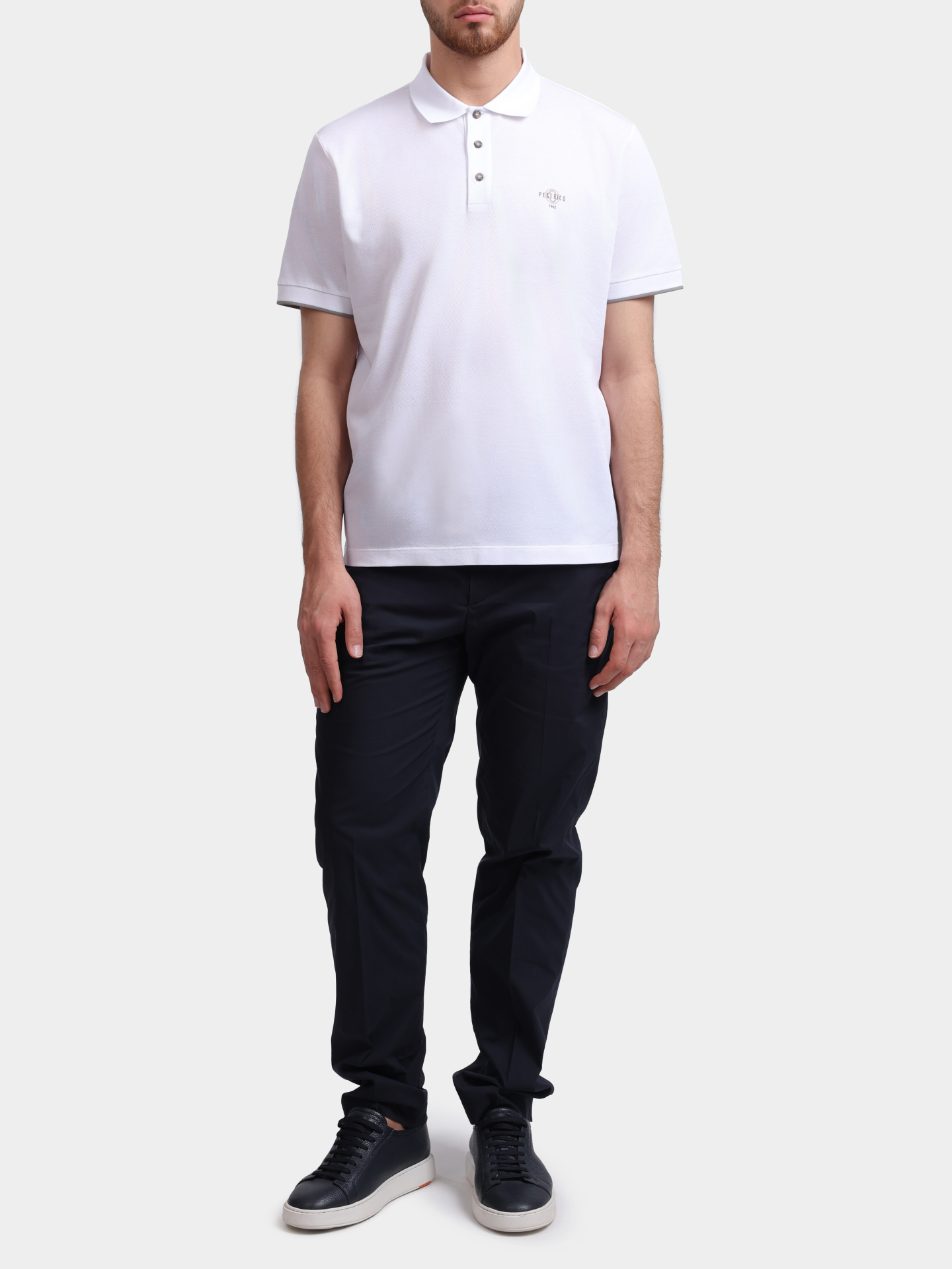 Поло Peserico R55028J0Q5 850 300 хлопковое мужское — купить в интернет-магазине Verdistore