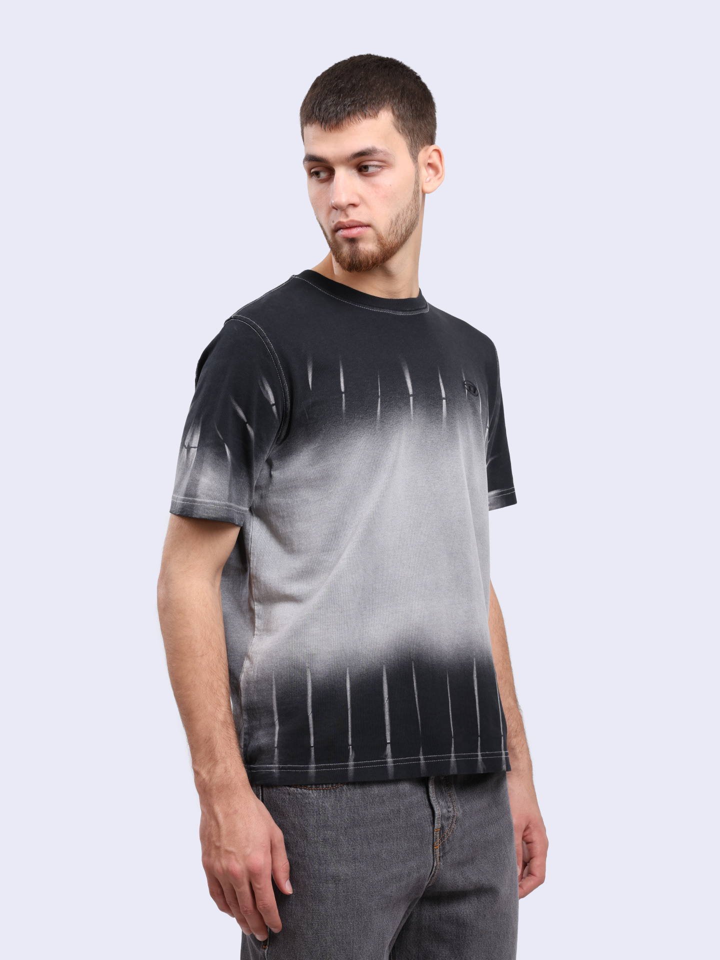 Футболка Diesel A178010SLBQ9XXA хлопковая мужская — купить в интернет-магазине Verdistore