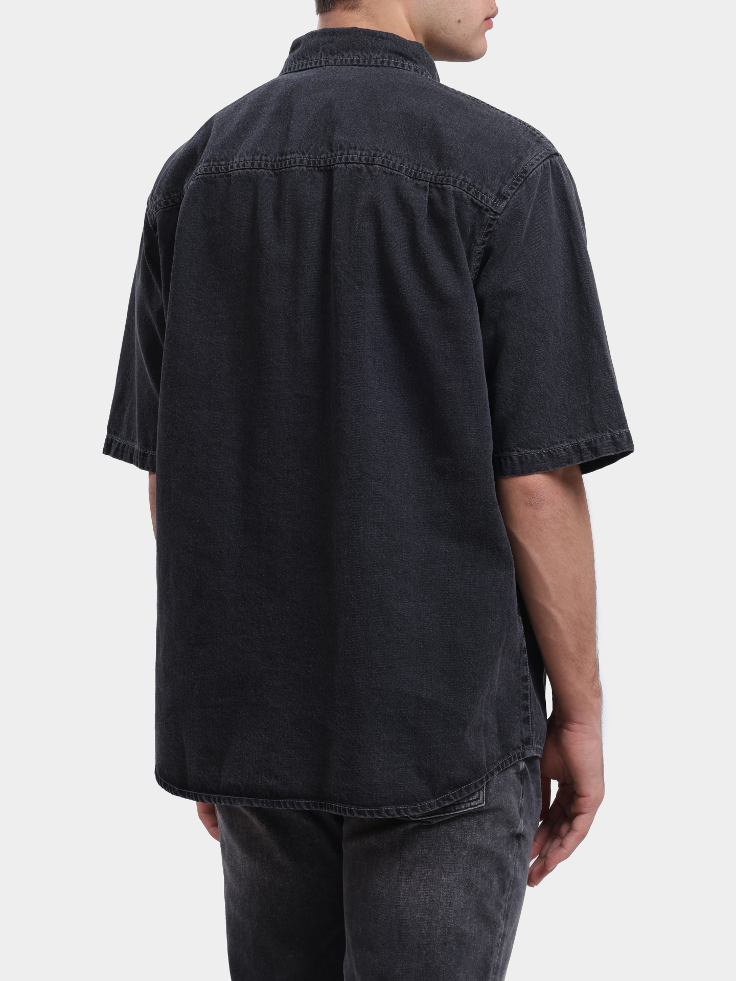 Рубашка Emporio Armani EM003372 AF18695 M8001 джинсовая мужская — купить в интернет-магазине Verdistore