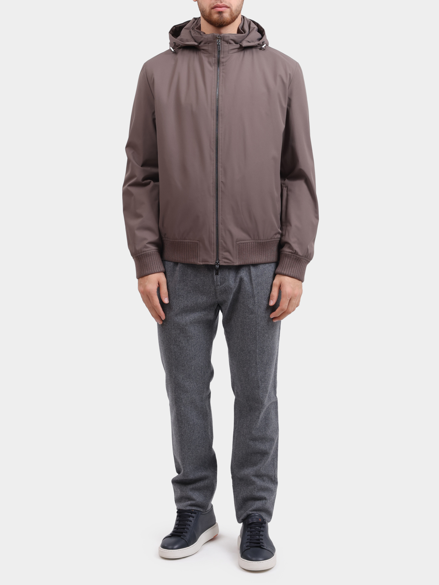 Бомбер Gimo's 5W20.U.010 158 10 светло-коричневый мужской — купить в интернет-магазине Verdistore