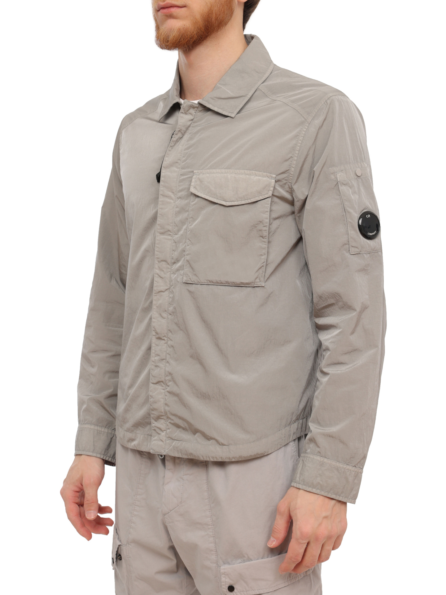 Куртка C.P. Company 16CMOS039A-005904G 913 светло-серая мужская — купить в интернет-магазине Verdistore