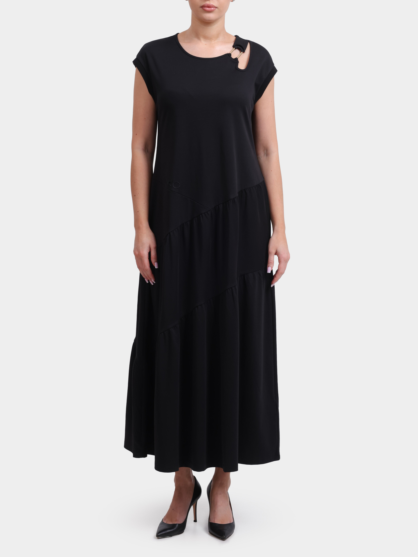 Платье Liu-Jo TA6237 J3855 22222 черное женское — купить в интернет-магазине Verdistore