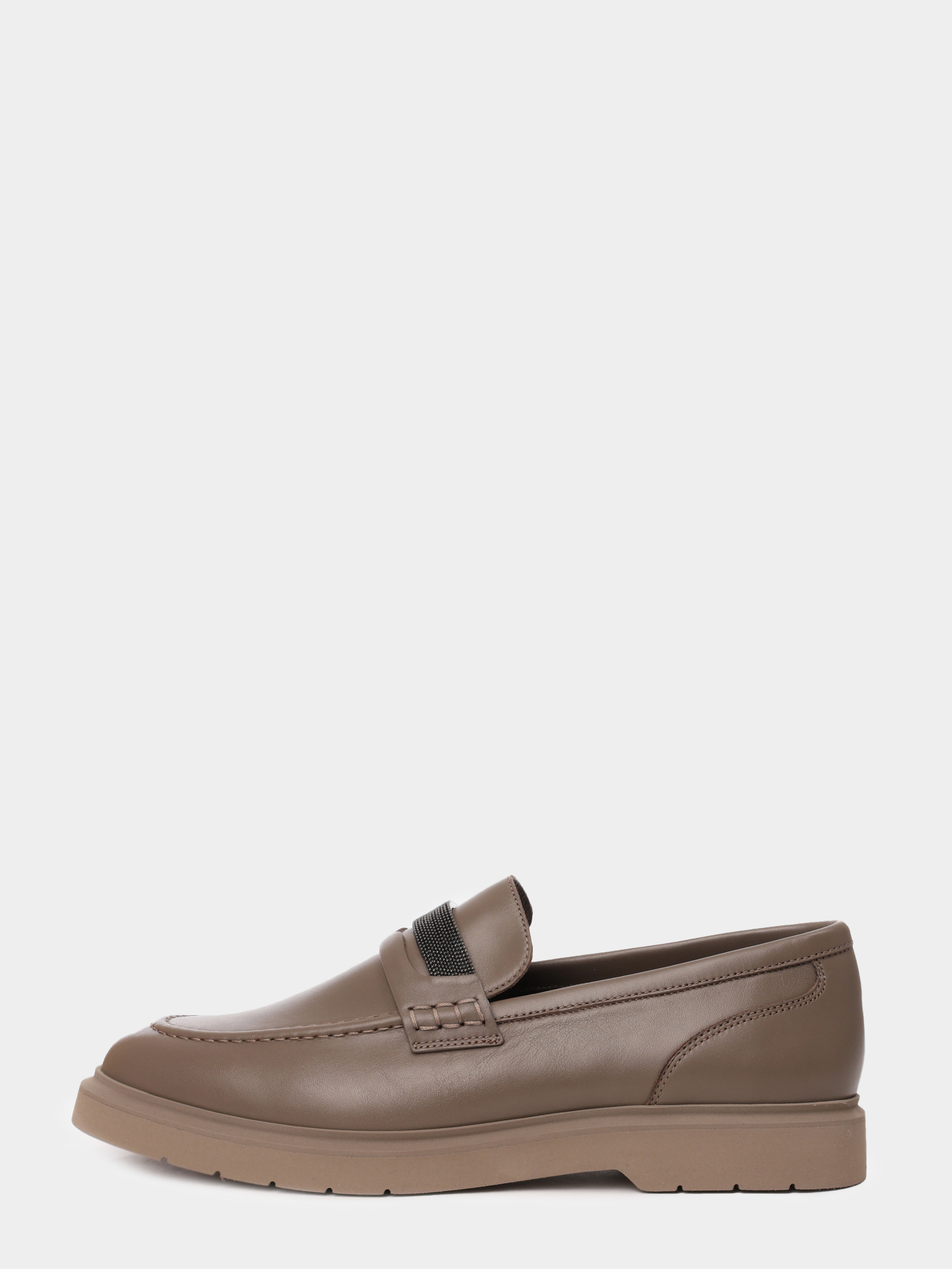 Лоферы Brunello Cucinelli MZSKG2370 женские с декором — купить в интернет-магазине Verdistore
