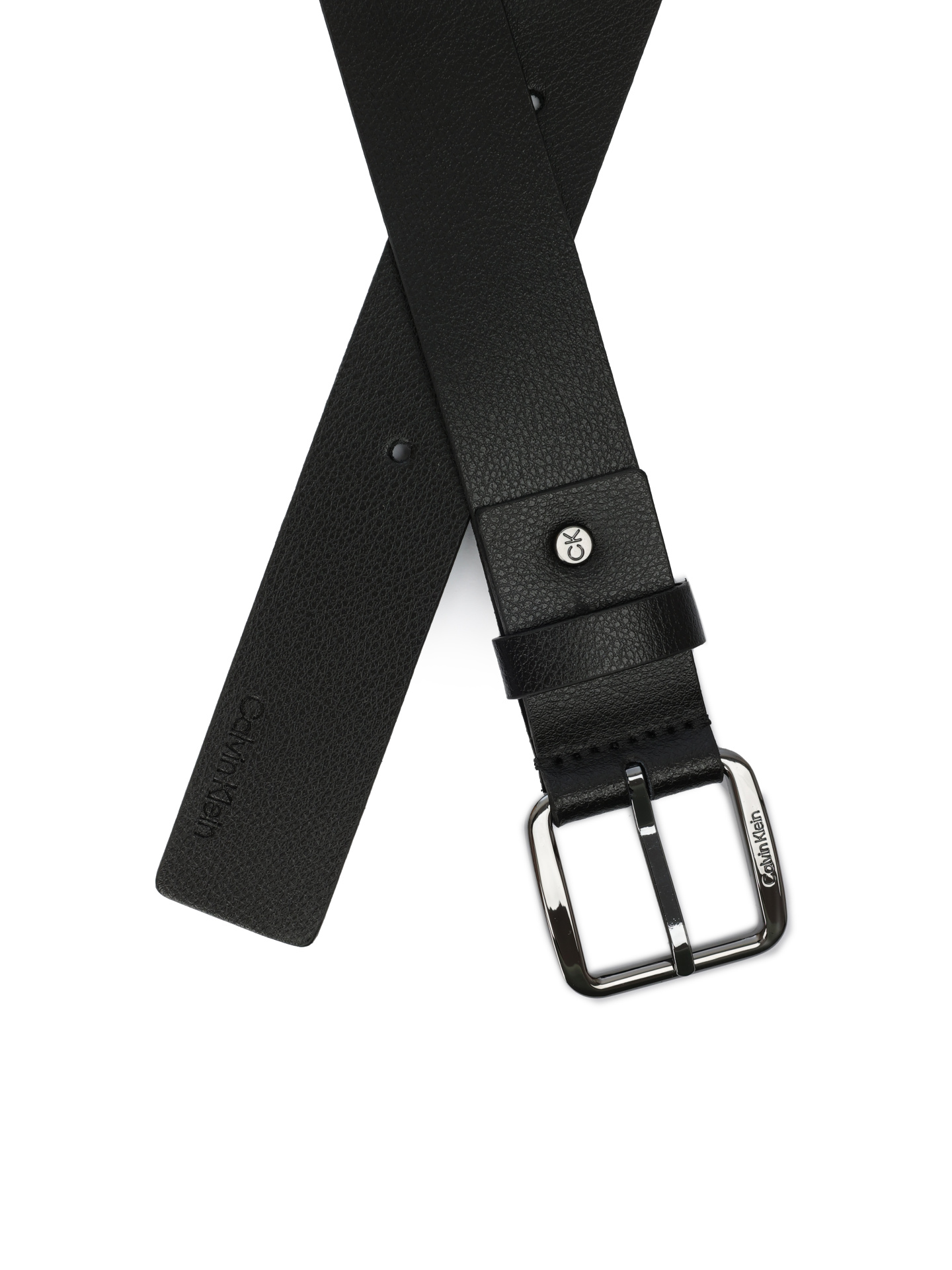 Ремень Calvin Klein K50K509955 кожаный мужской — купить в интернет-магазине Verdistore